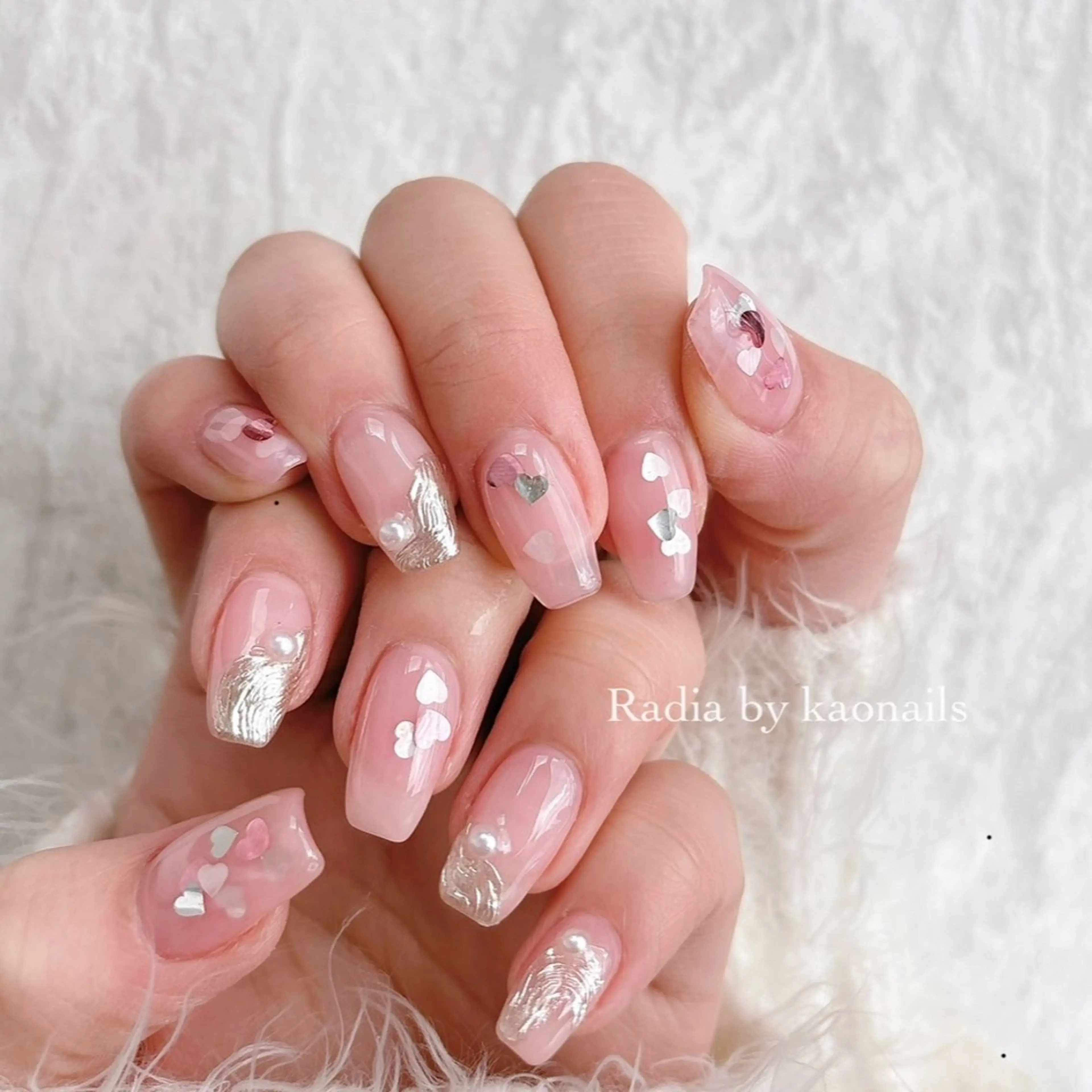 ネイル ハンドネイル Radia bykaonailsのネイルデザイン