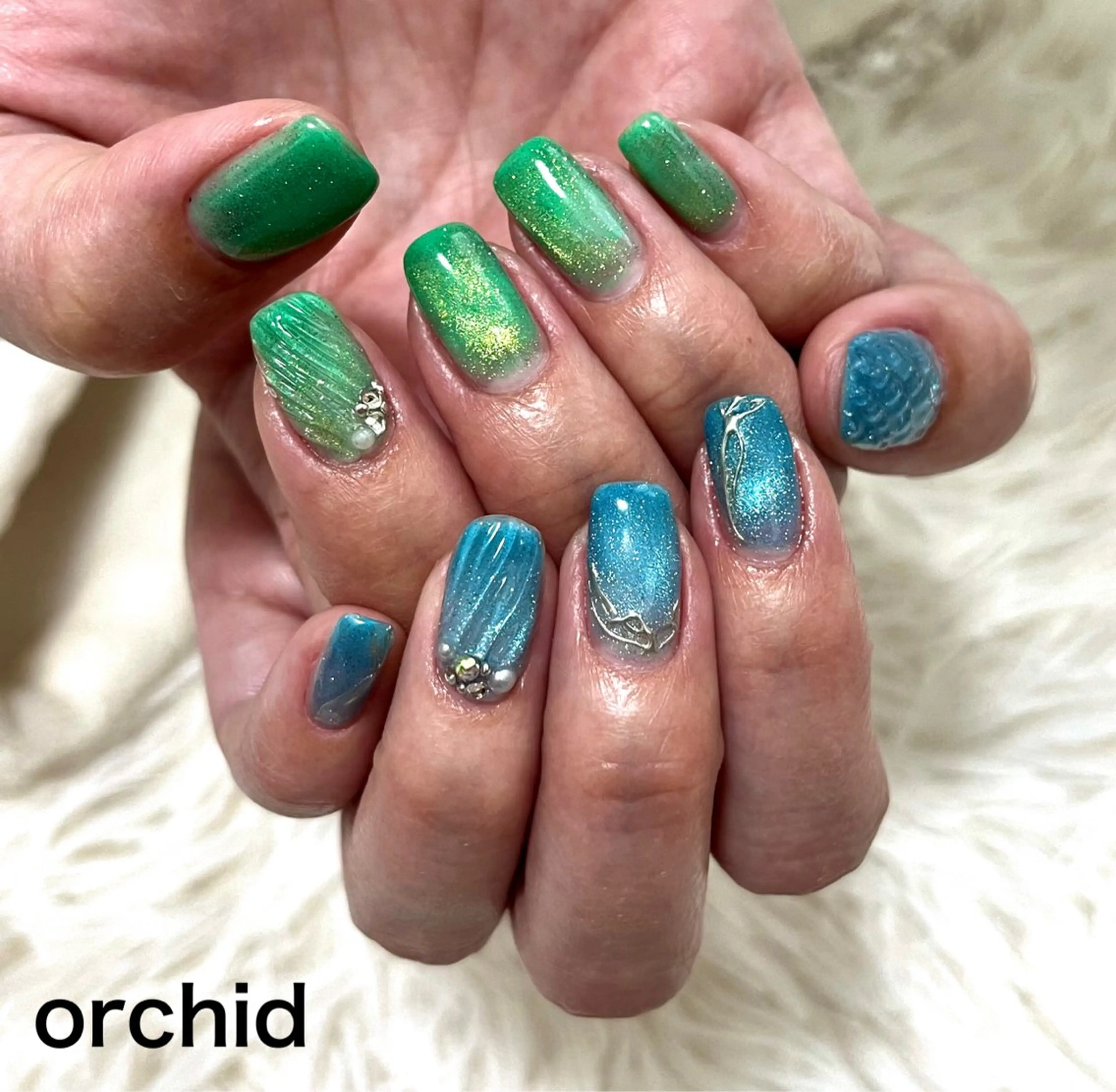 ネイル orchid ♡オーキッドのネイルデザイン