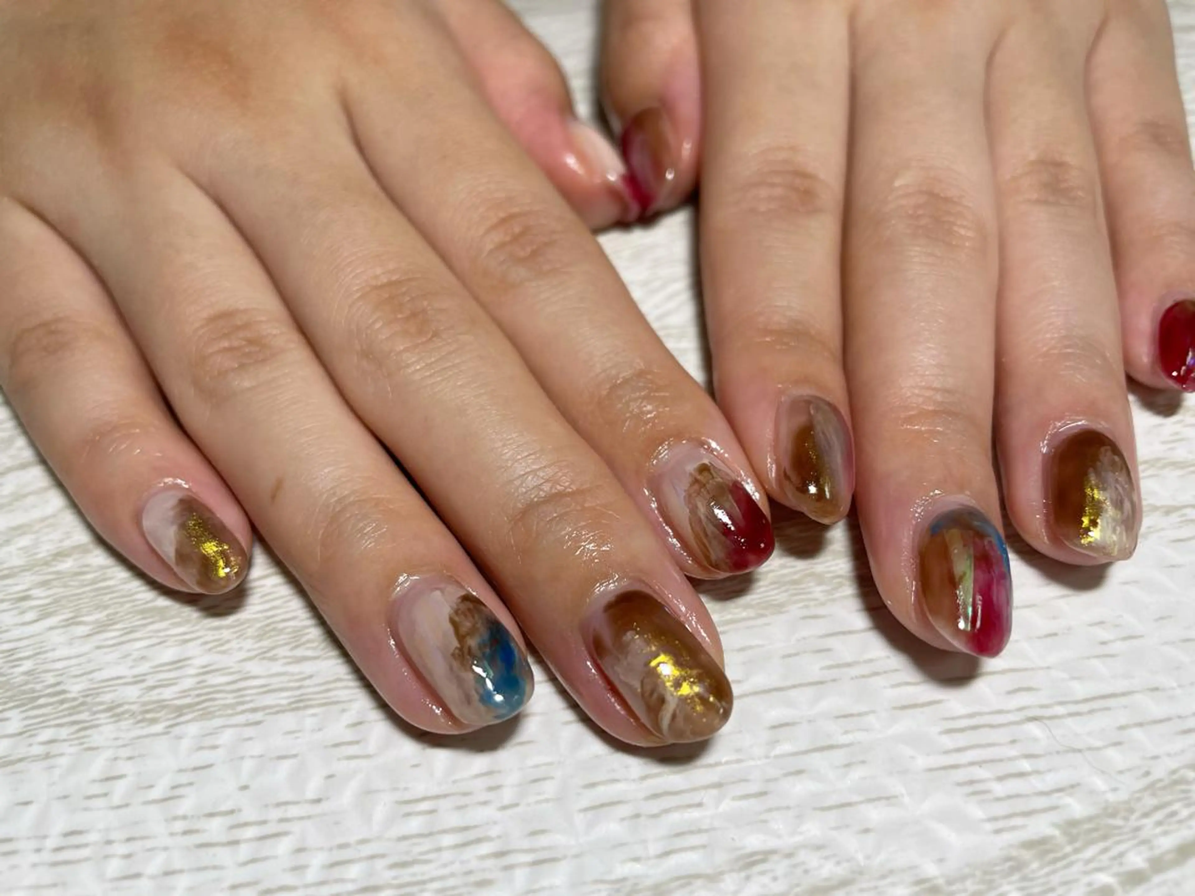 ネイル ハンドネイル Ulu  Nail 🌱自宅サロンのネイルデザイン