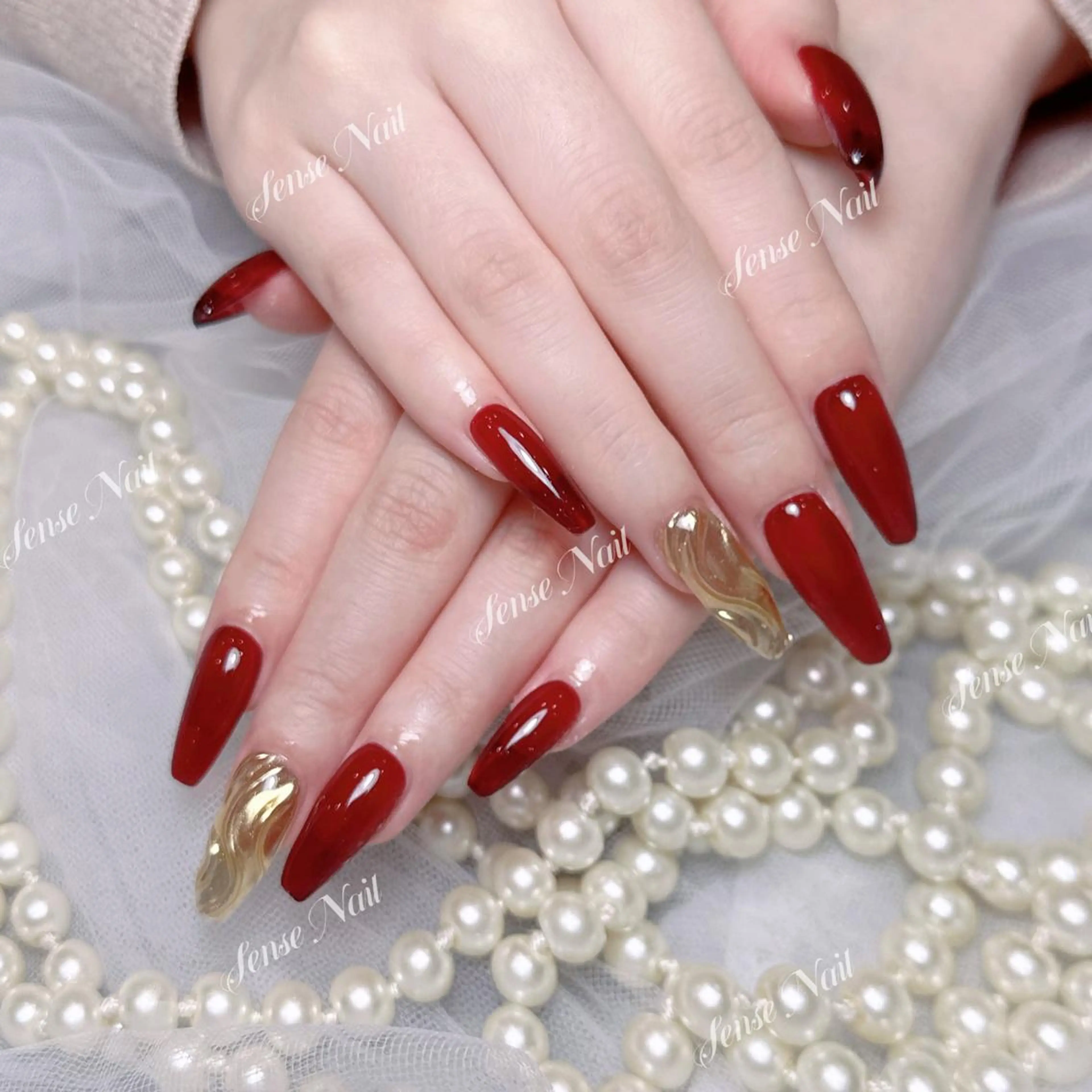 ネイル ハンドネイル 🎀Sense Nail新宿店🎀のネイルデザイン