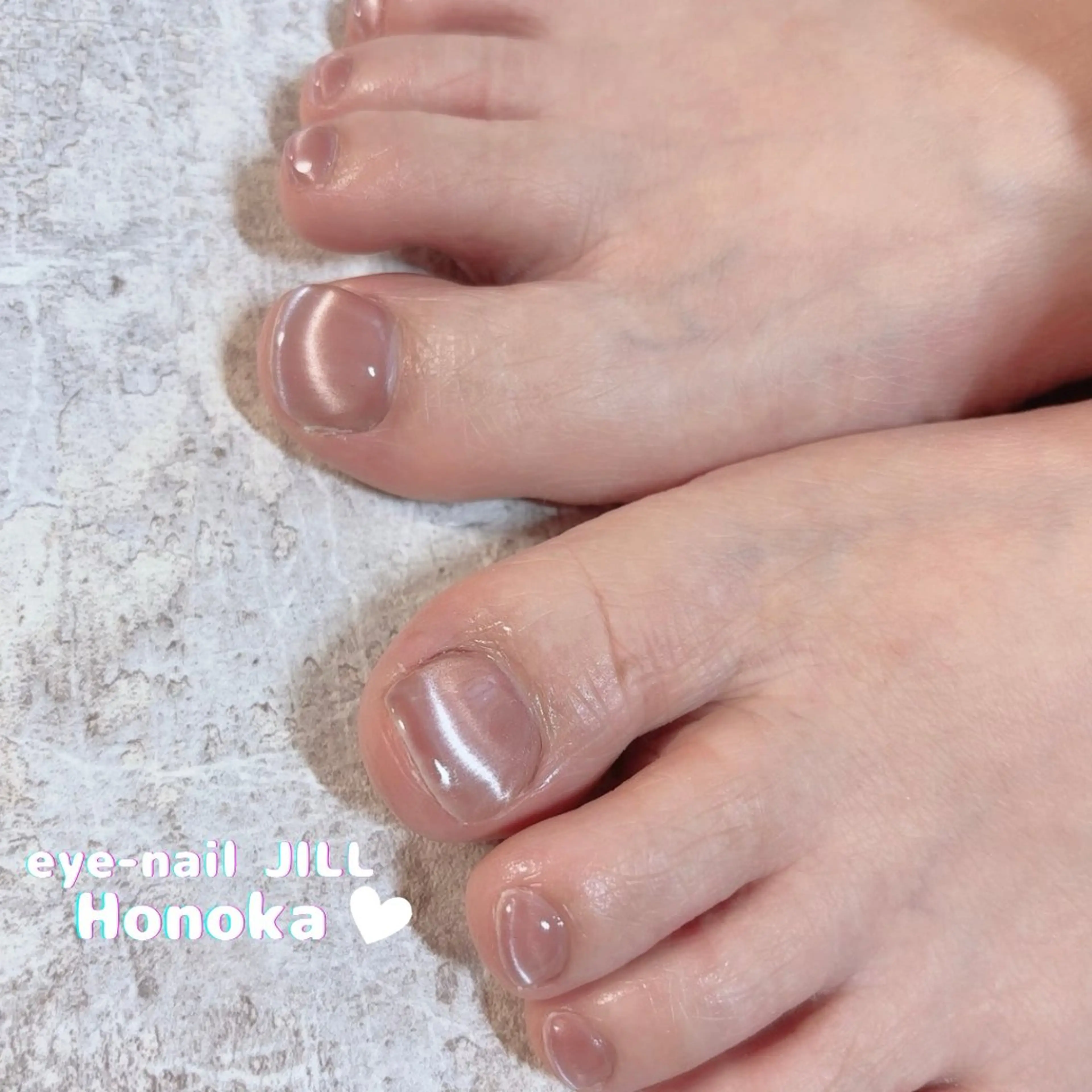 ネイル フットネイル フレンチネイル マグネットネイル 夏ネイル ハンドネイル JILL Honokaのネイルデザイン
