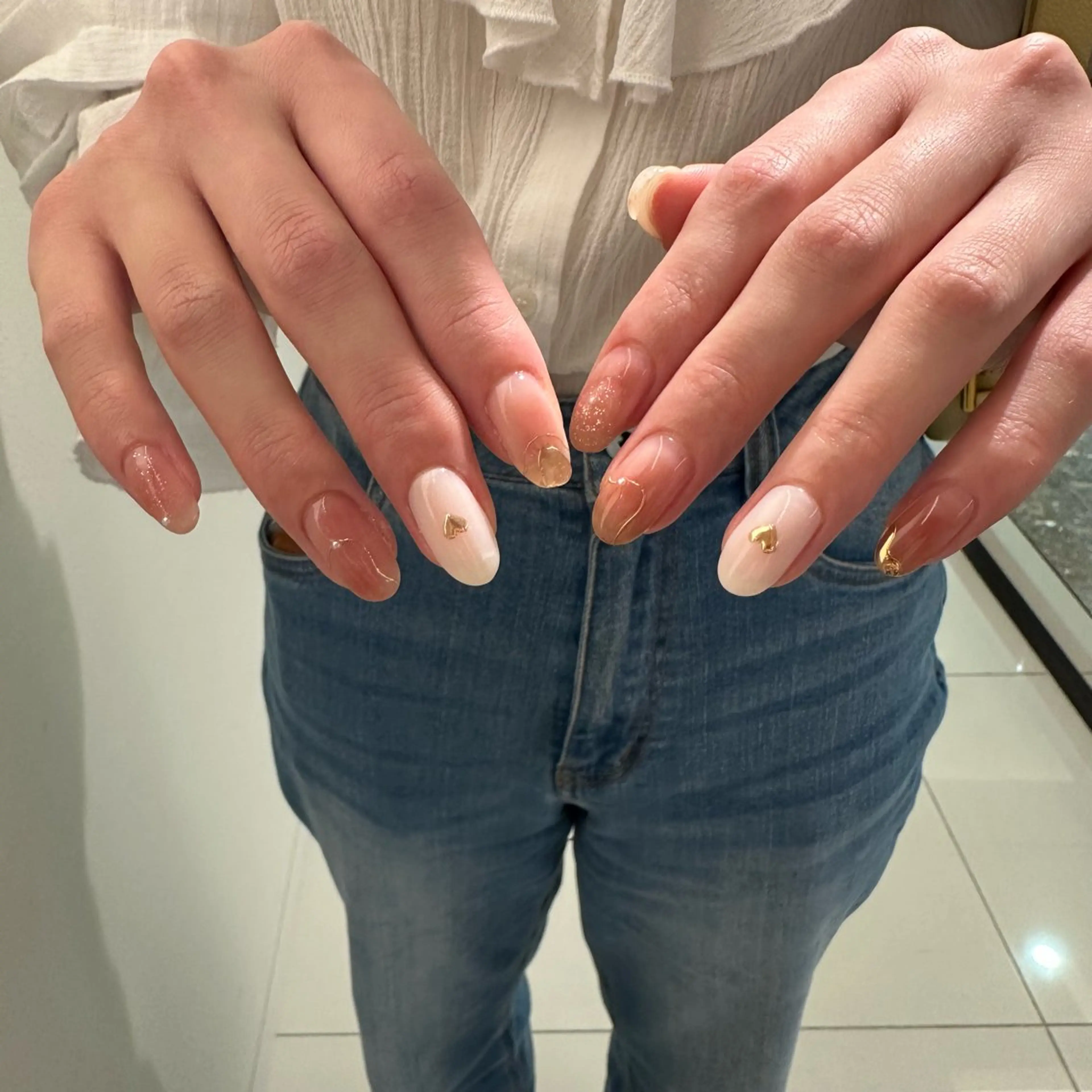 ネイル ハンドネイル Nail AVANCE. あべのルシアス店所属・NailAVANCE ayumiのネイルデザイン