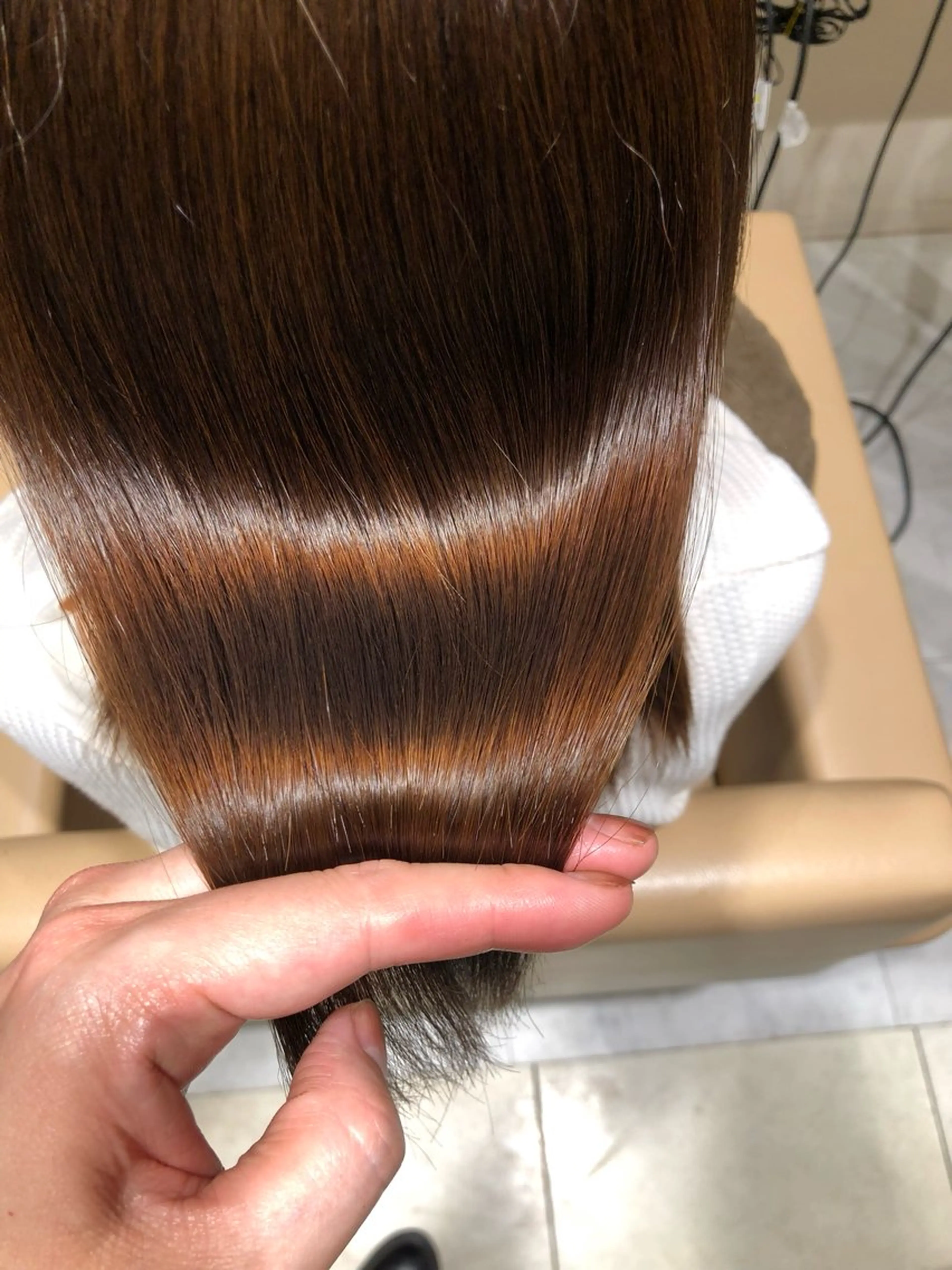 セミロング トリートメント 酸熱トリートメント 【ヘアモデル】 VARIOUS小柳出のその他イメージ