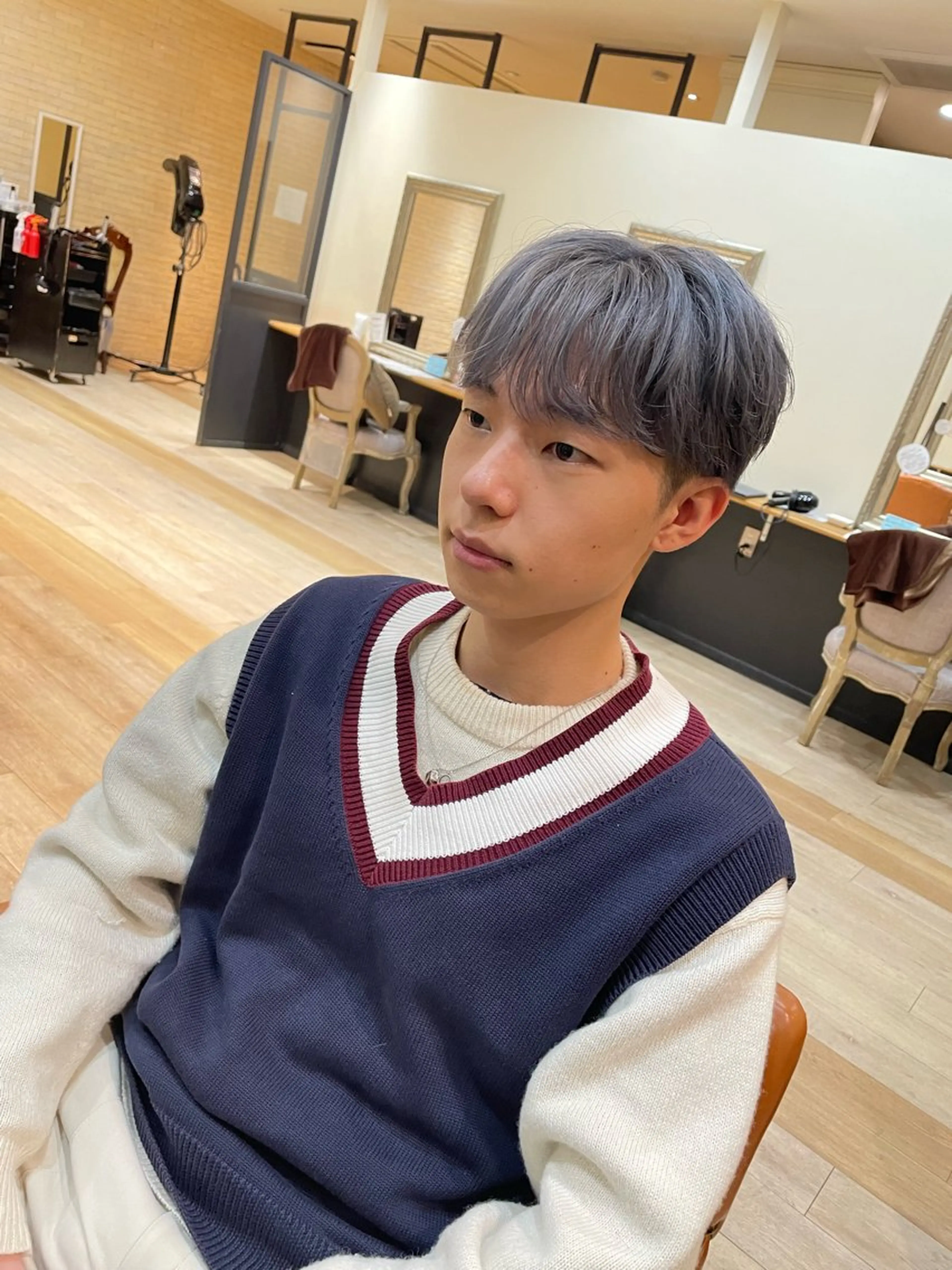 メンズ 亀川蓮 Agu hairのヘアスタイル