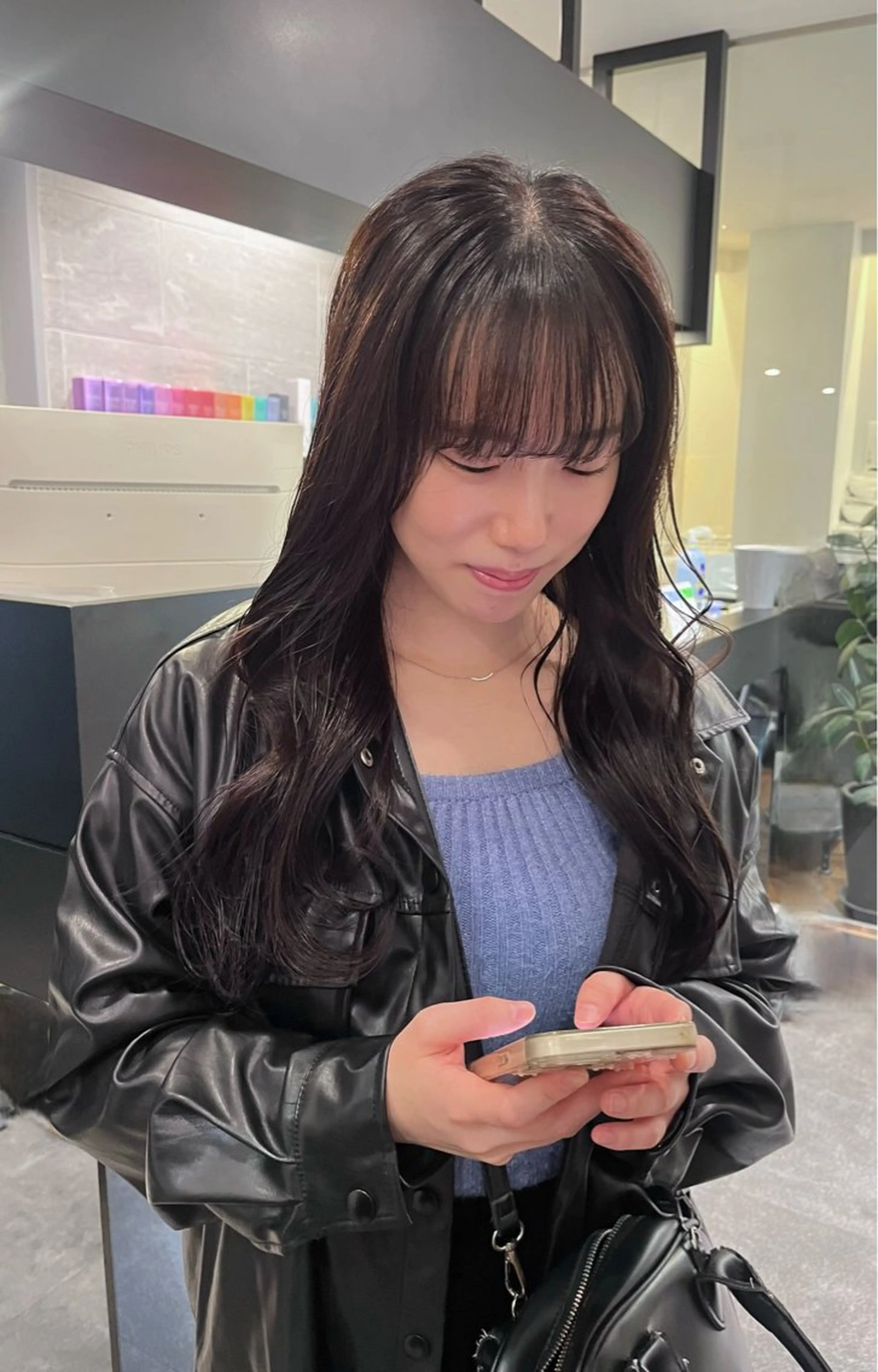 ロング カラー ヘアカラー ダブルカラー🫐 /まゆ🎀のヘアスタイル