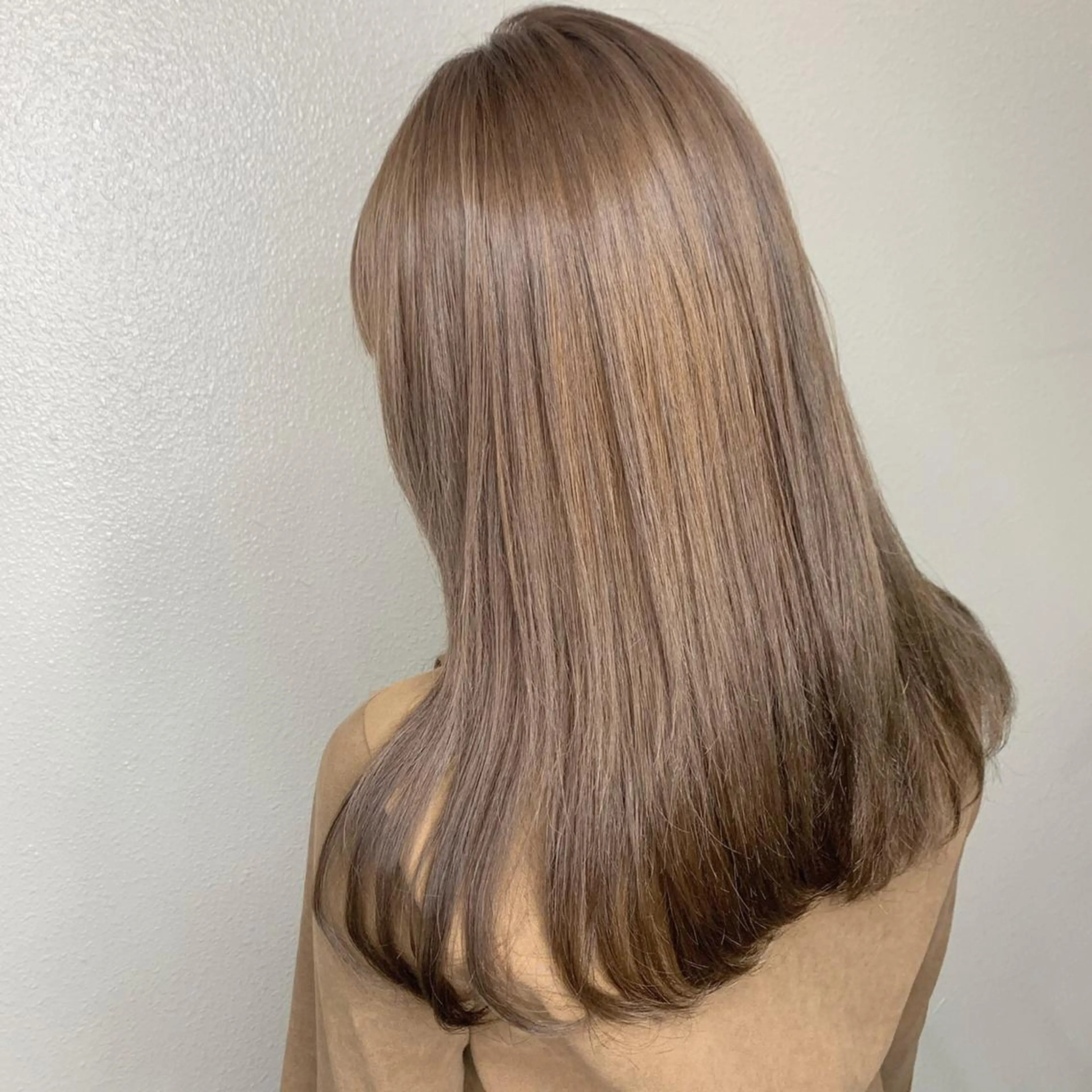 ロング カラー パーマ ヘアアレンジ メンズ キッズ ネイル マツエク・マツパ 女性専用サロン梅田 髪質改善カラーakiのヘアスタイル