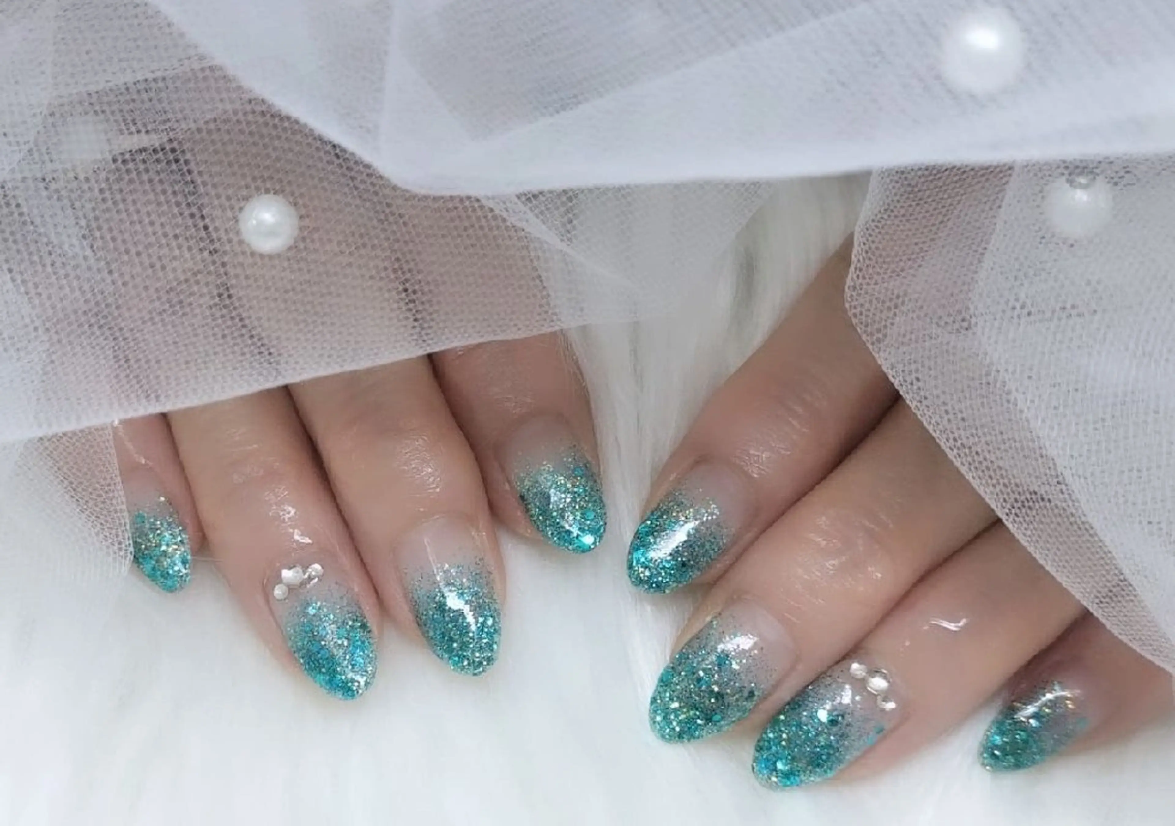 ネイル ラメ(グリッター) Nailsalon　Mahalo所属・Nailsalon Mahaloのネイルデザイン