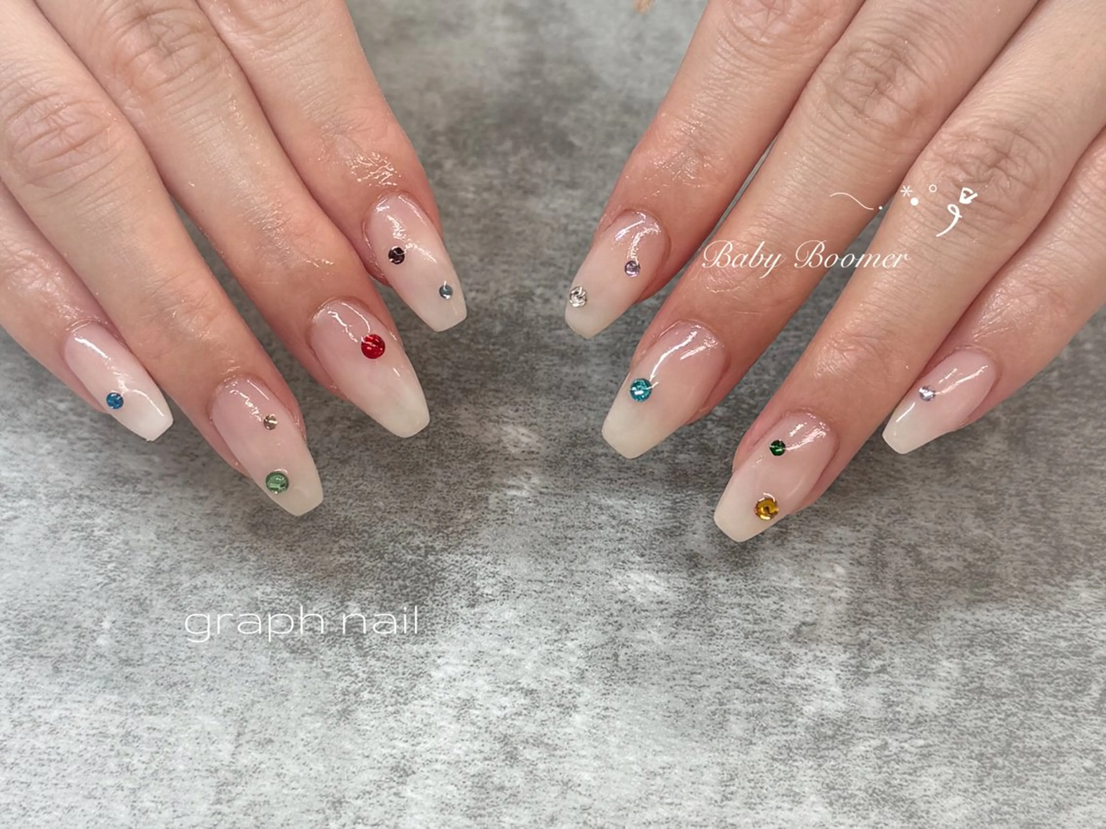 ネイル ハンドネイル graph nail【グラフ ネイル】所属・graphnail‪ ‪‪❤︎‬manaのネイルデザイン