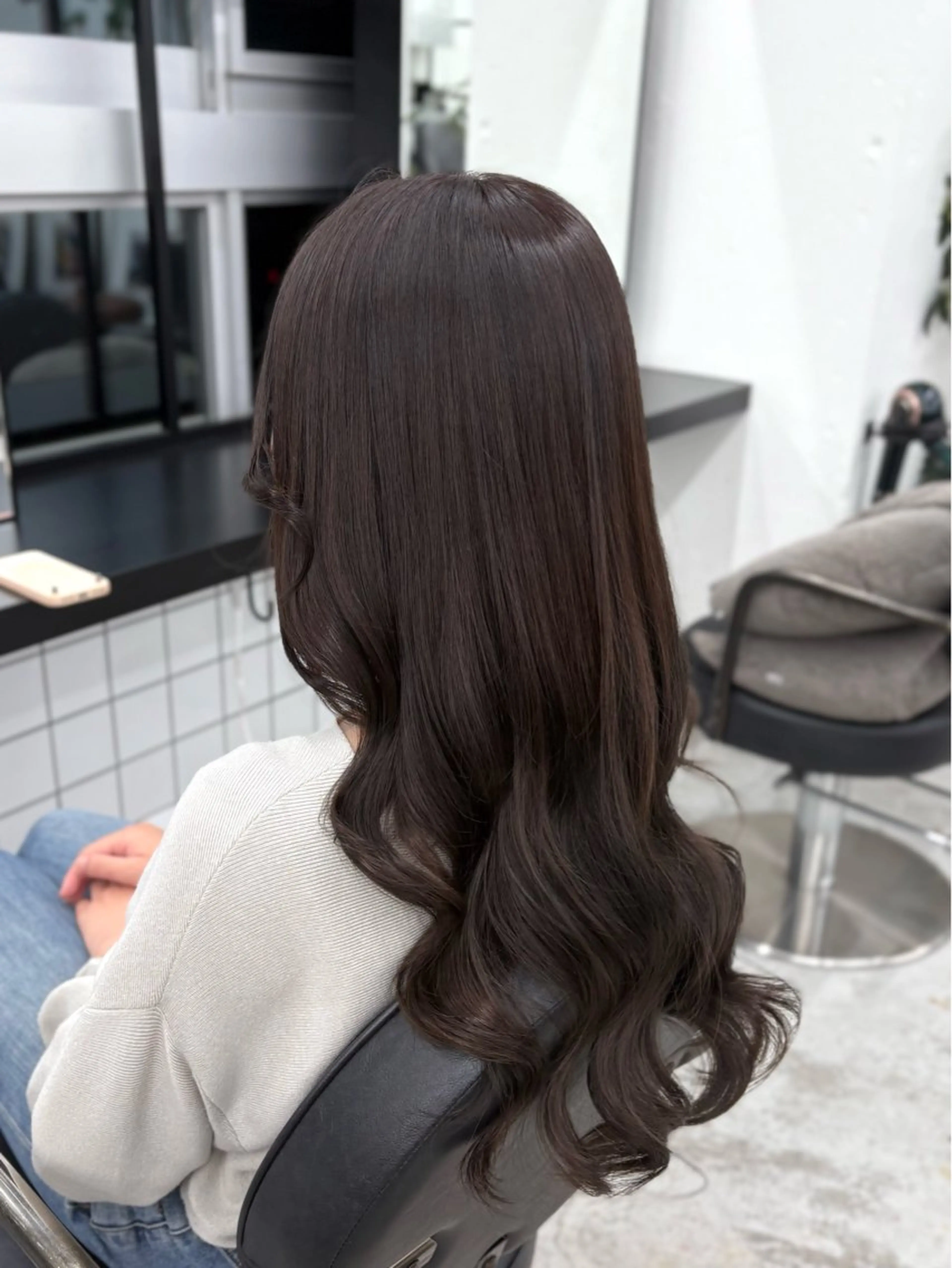 ロング カラー ブラウンカラー ヘアカラー トリートメント 🌟ゆりあ🌟 JILLSTUDIOのヘアスタイル