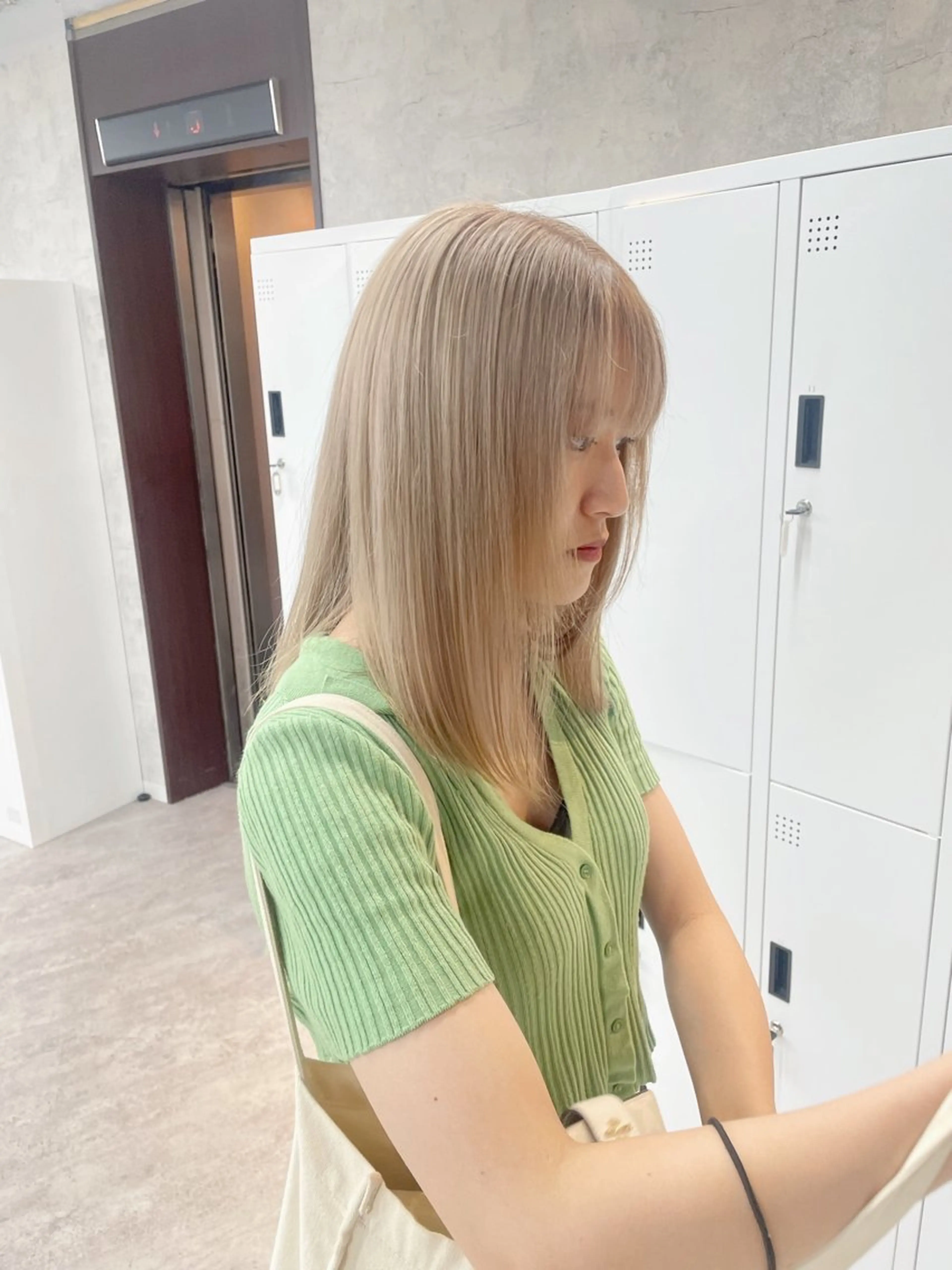 ロング カラー ヘアカラー トリートメント ツヤ髪🌿‬髪質改善 🧸RYUGOのヘアスタイル