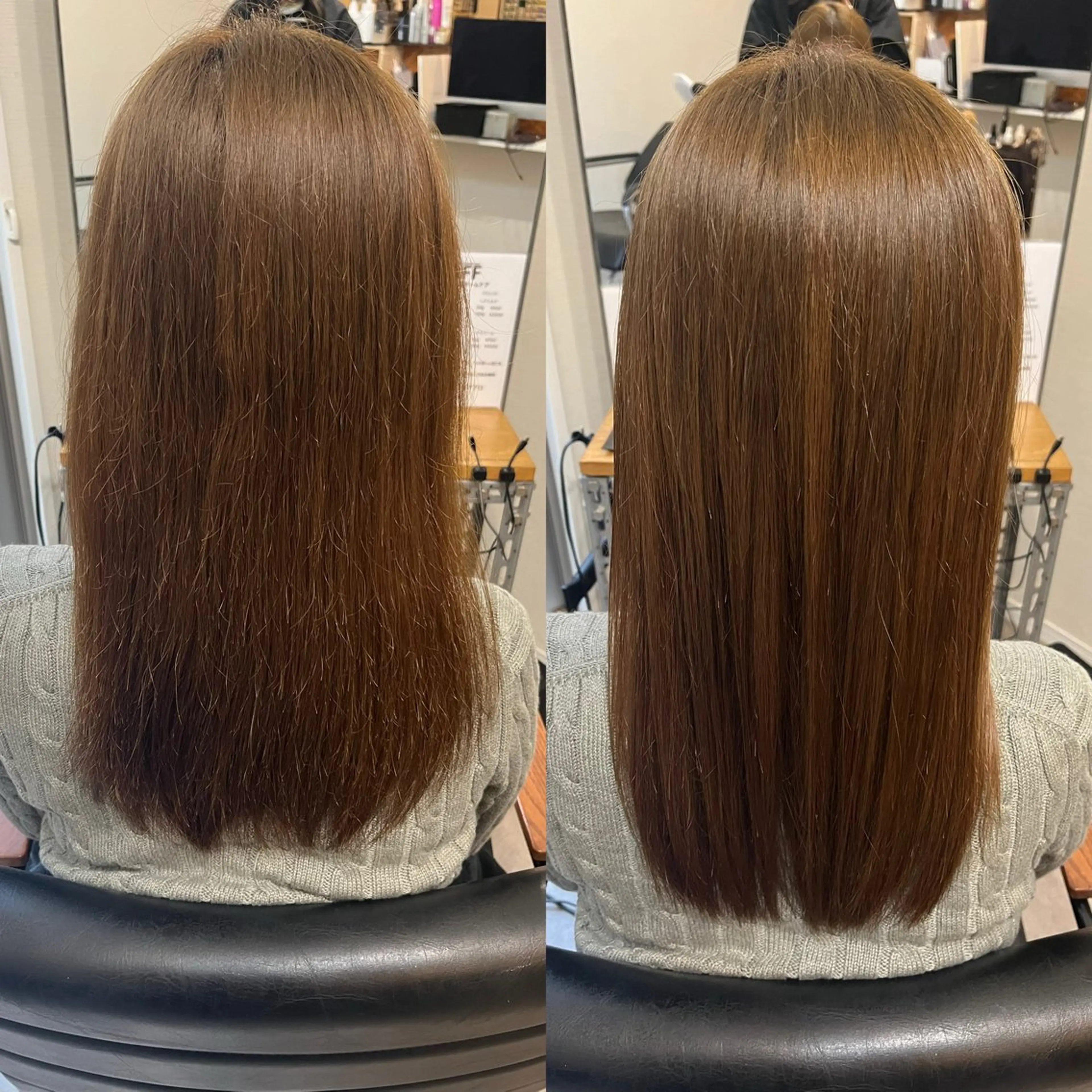 セミロング トリートメント OFF YUYAのヘアスタイル