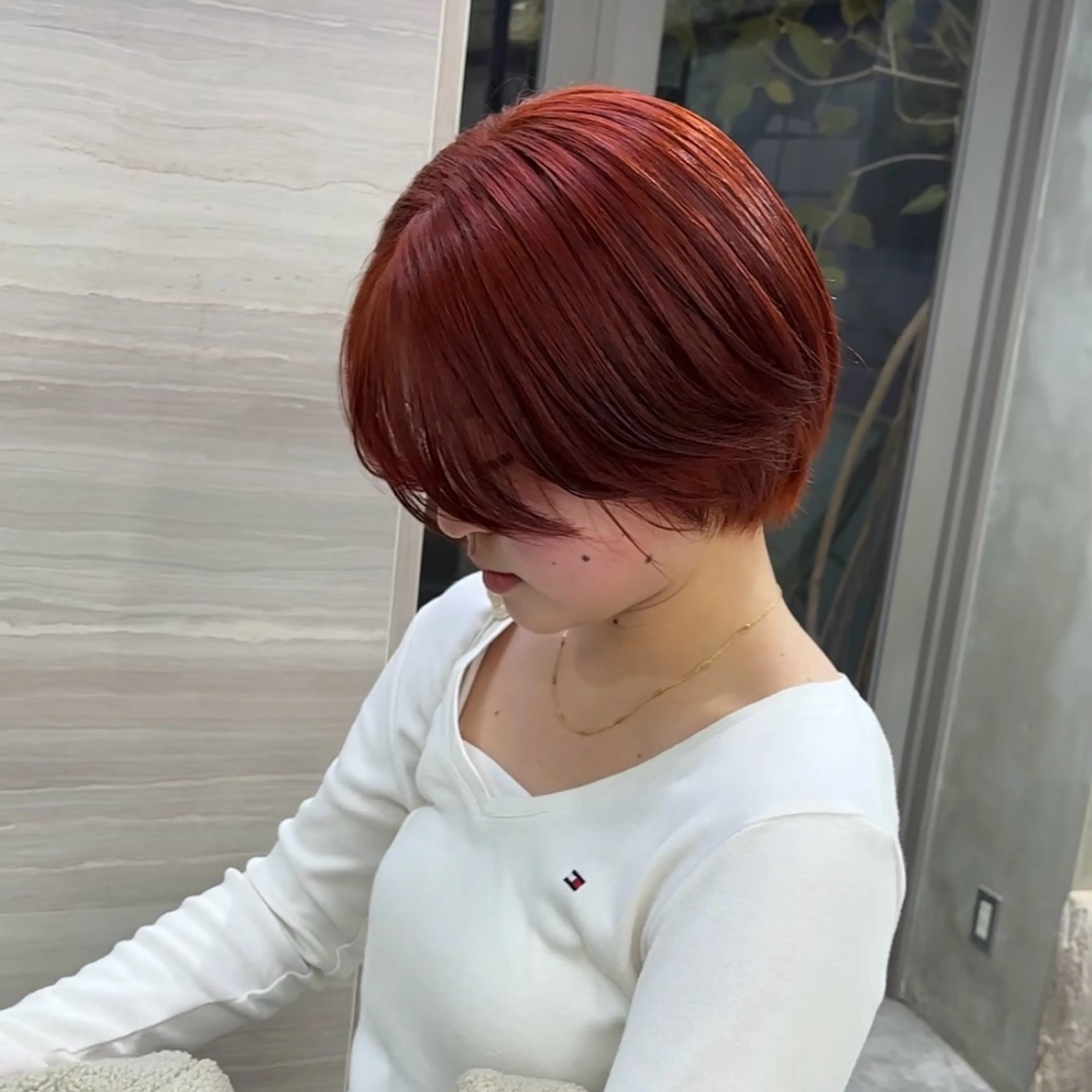 ショート カラー ヘアカラー The Path ARENのヘアスタイル