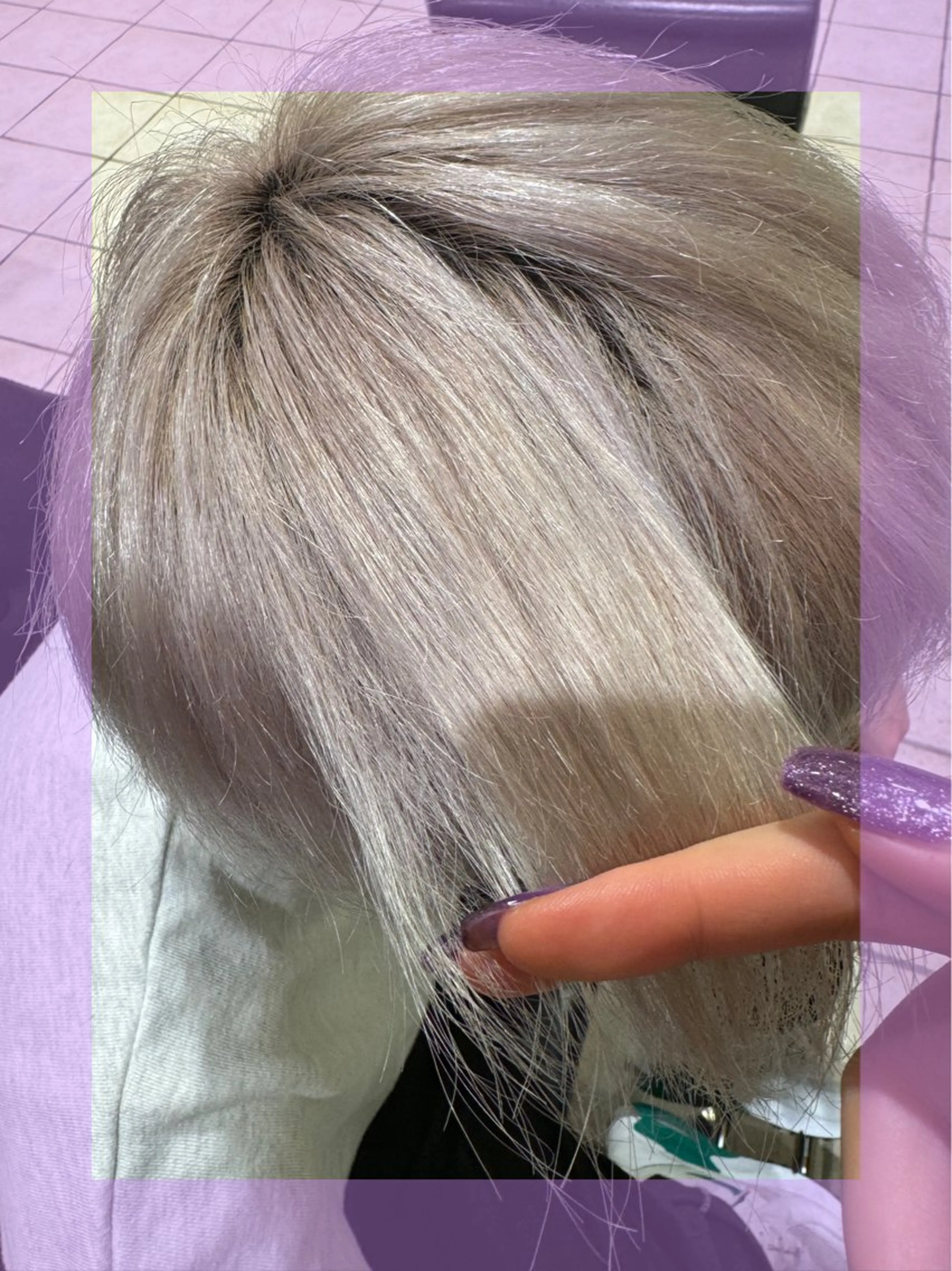 ショート カラー メンズ カット ヘアカラー 🦄ブリーチ💜エク ステ💜MIU🦄のヘアスタイル