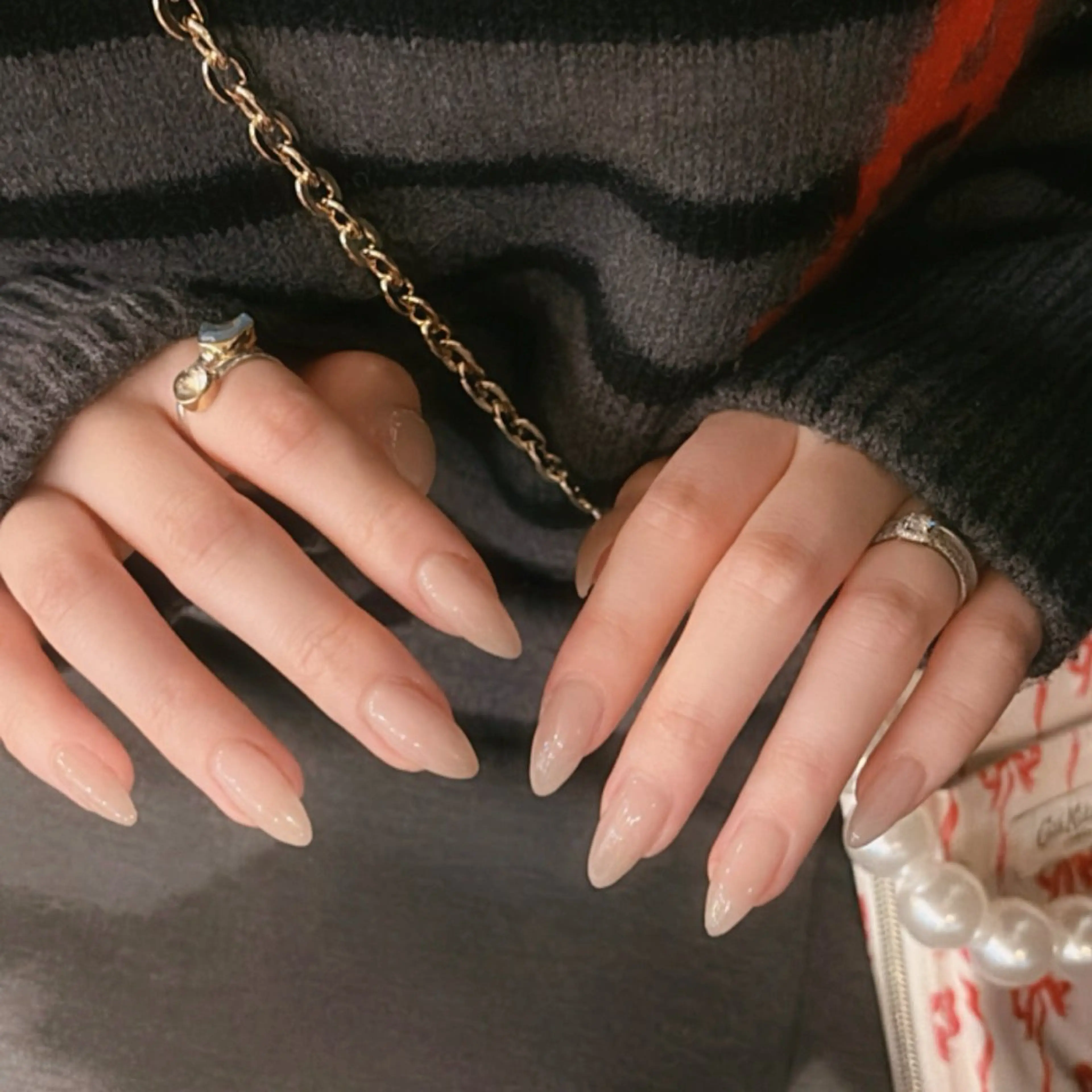 ネイル ハンドネイル La chouchou所属・透明感/フィルイン/ 亀戸5分ラシュシュのネイルデザイン