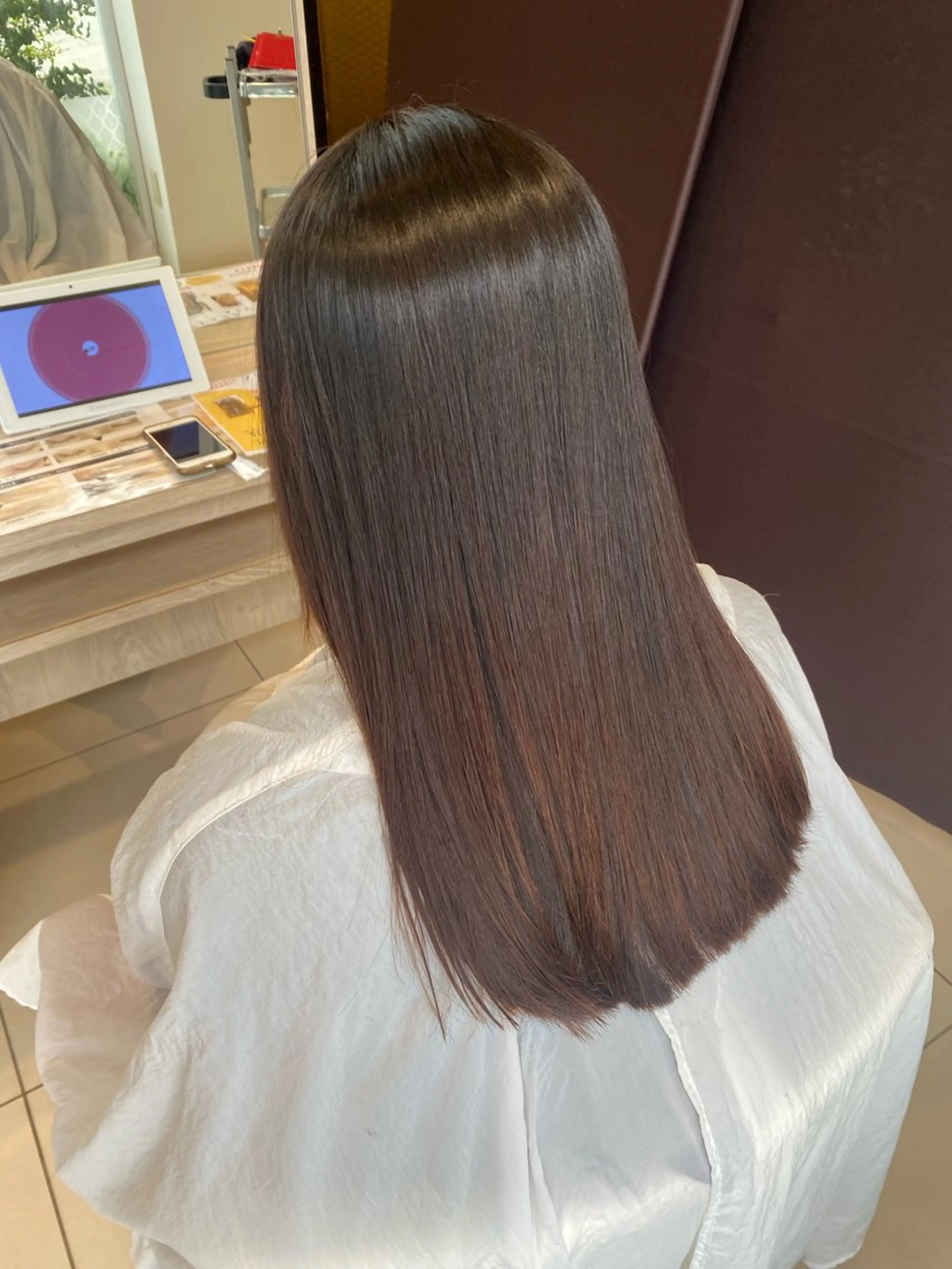 セミロング カラー fifth TOKYO所属・fifth　石垣 海音のヘアスタイル