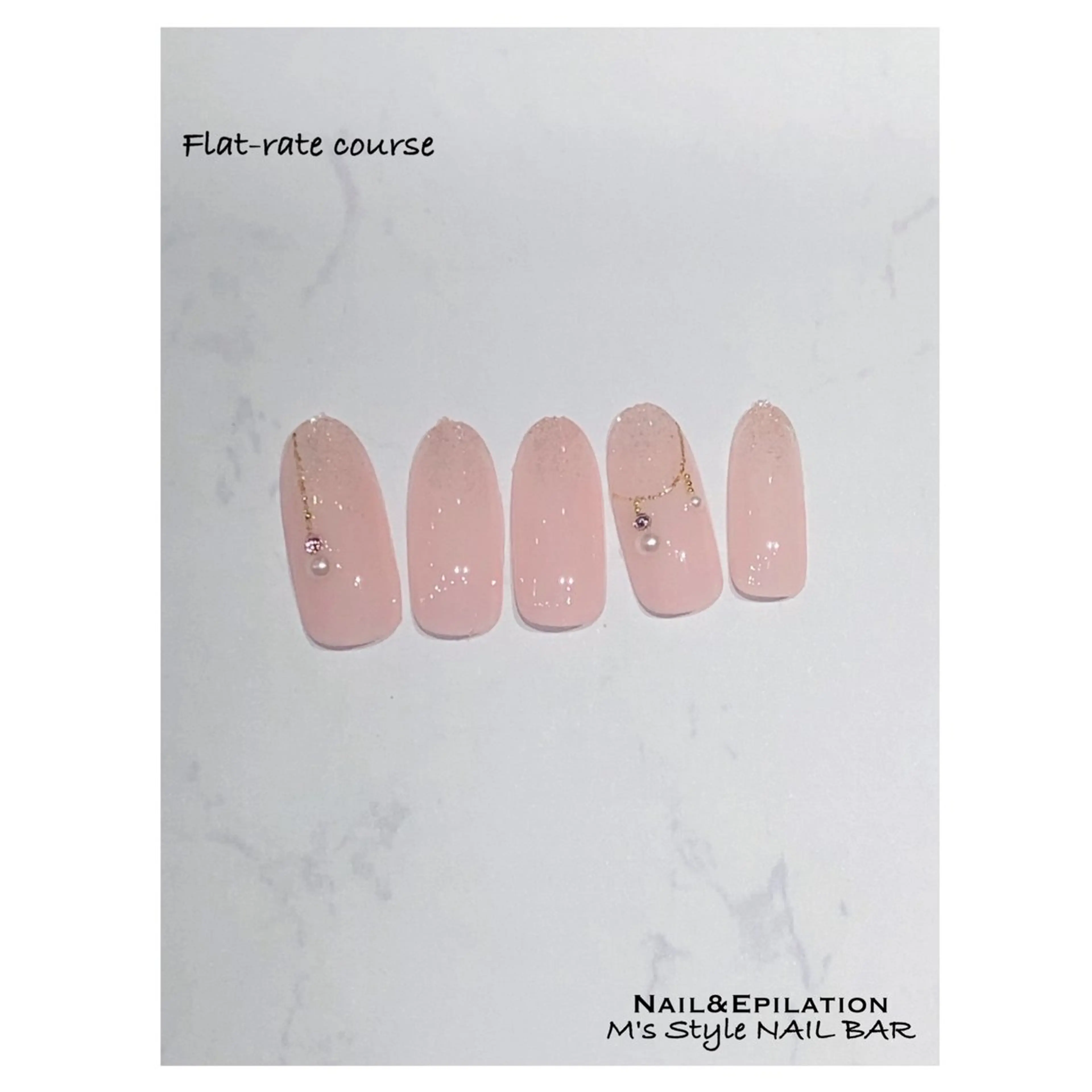 ネイル 成人式 フットネイル フレンチネイル ジェルネイル 韓国ネイル ハンドネイル M's Style NAIL BARのエステ・リラクイメージ