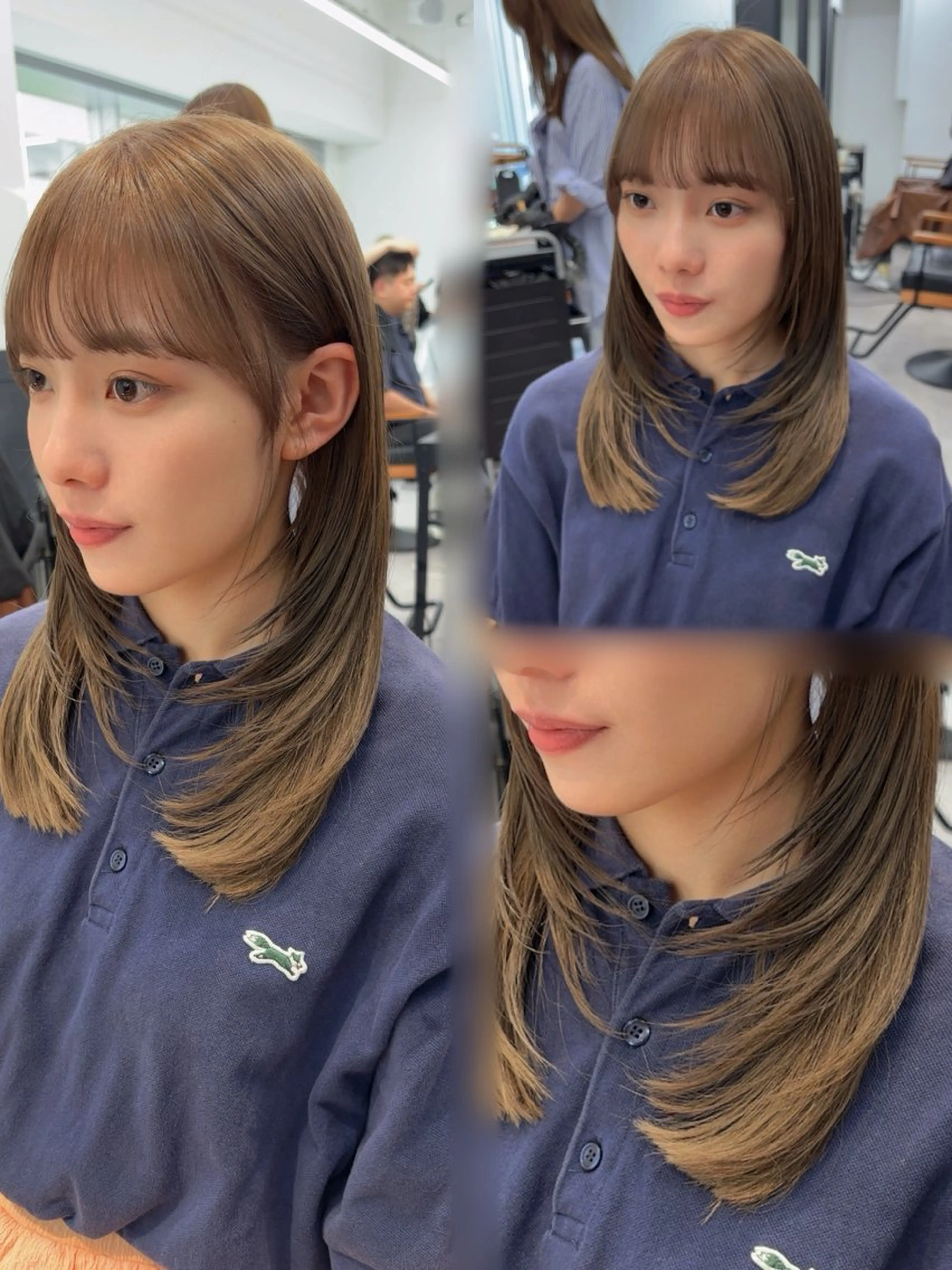 【７月限定🌼】レディースカット💇🏻‍♀️＋似合わせカラー♡トリートメント付き＊の写真