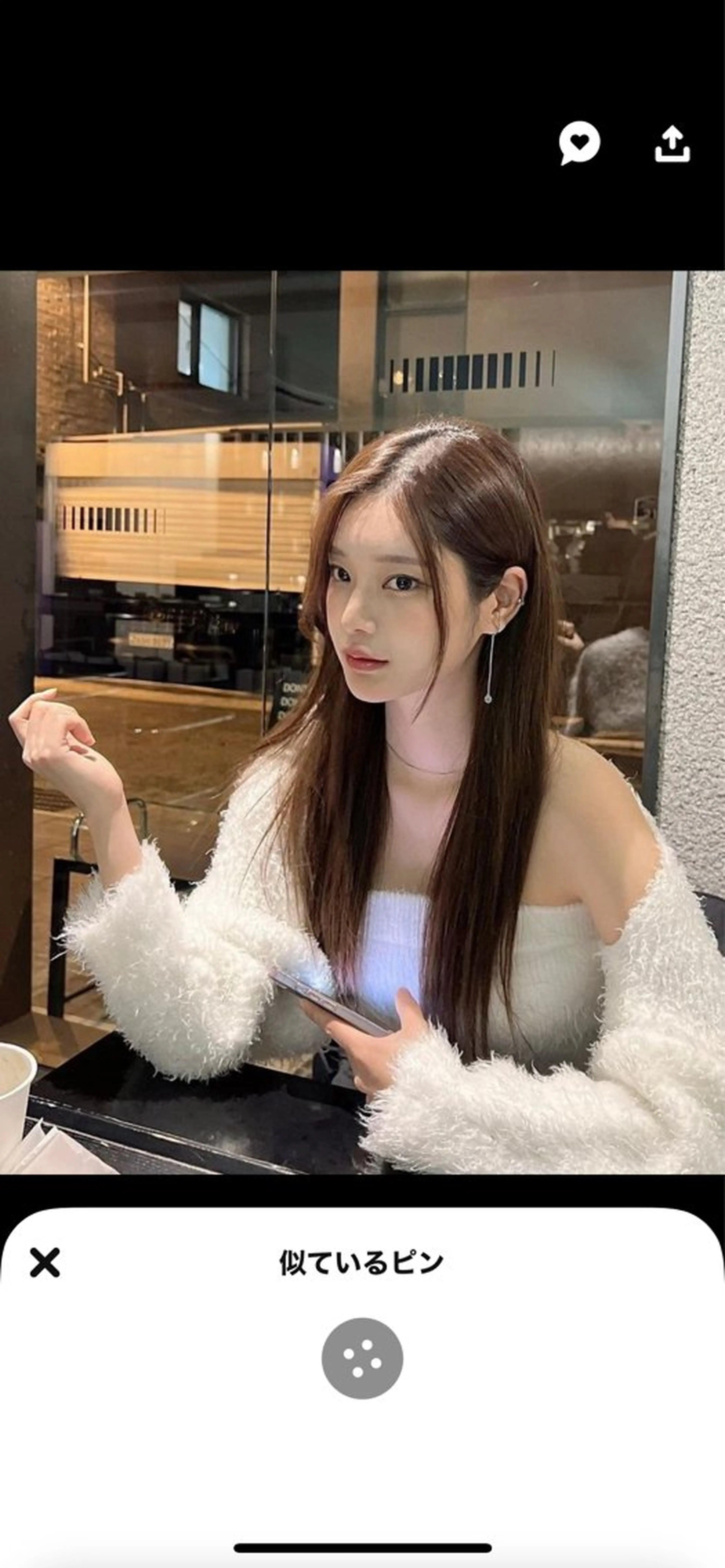 カラー ヘアカラー トリートメント ヘアセット 🤍ベージュ/透明感 韓国ヘア/まりん🤍のヘアスタイル