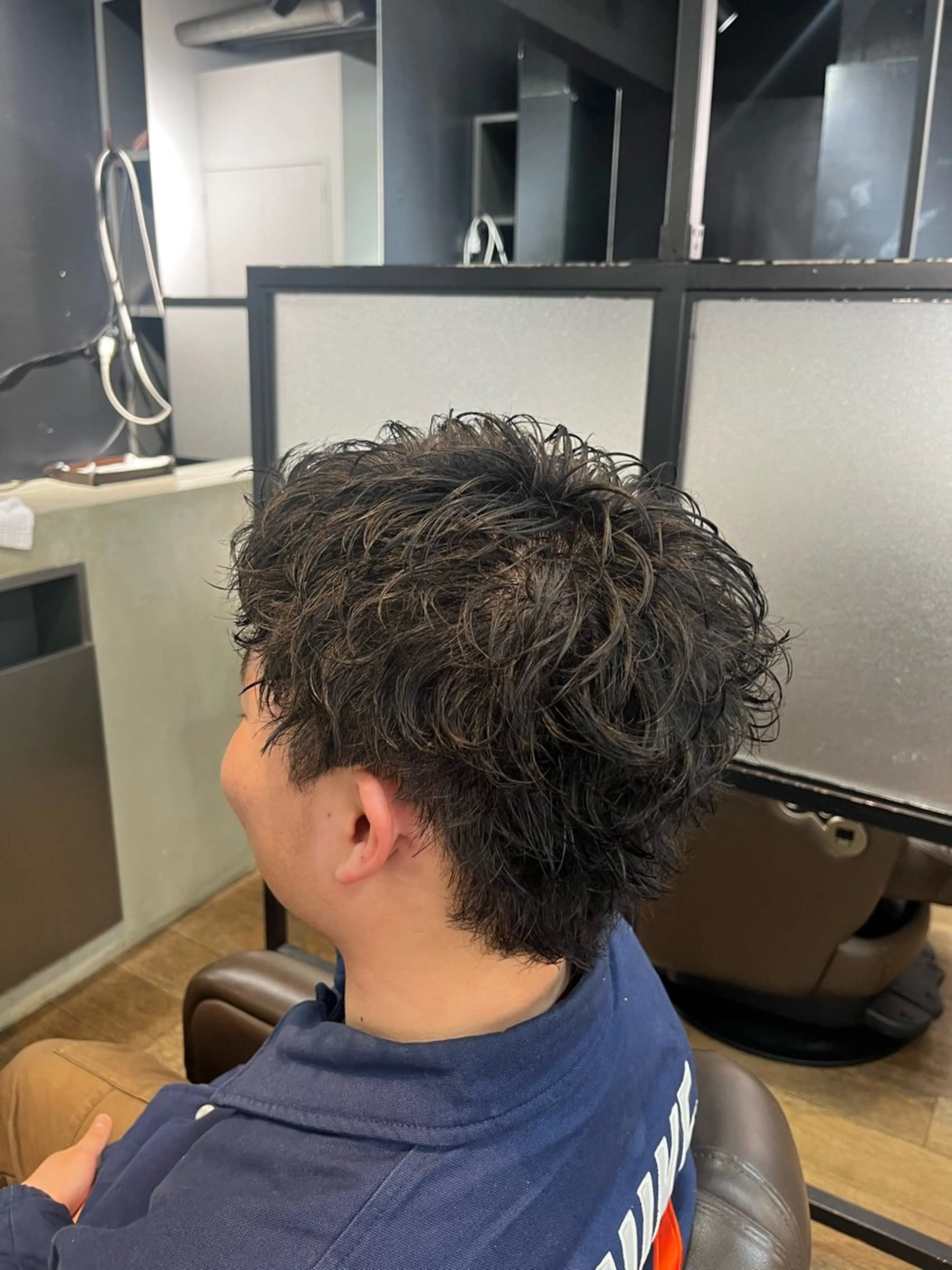 ショート くせ毛 ショートヘア 🎉黒岩 蓮🎉のヘアスタイル