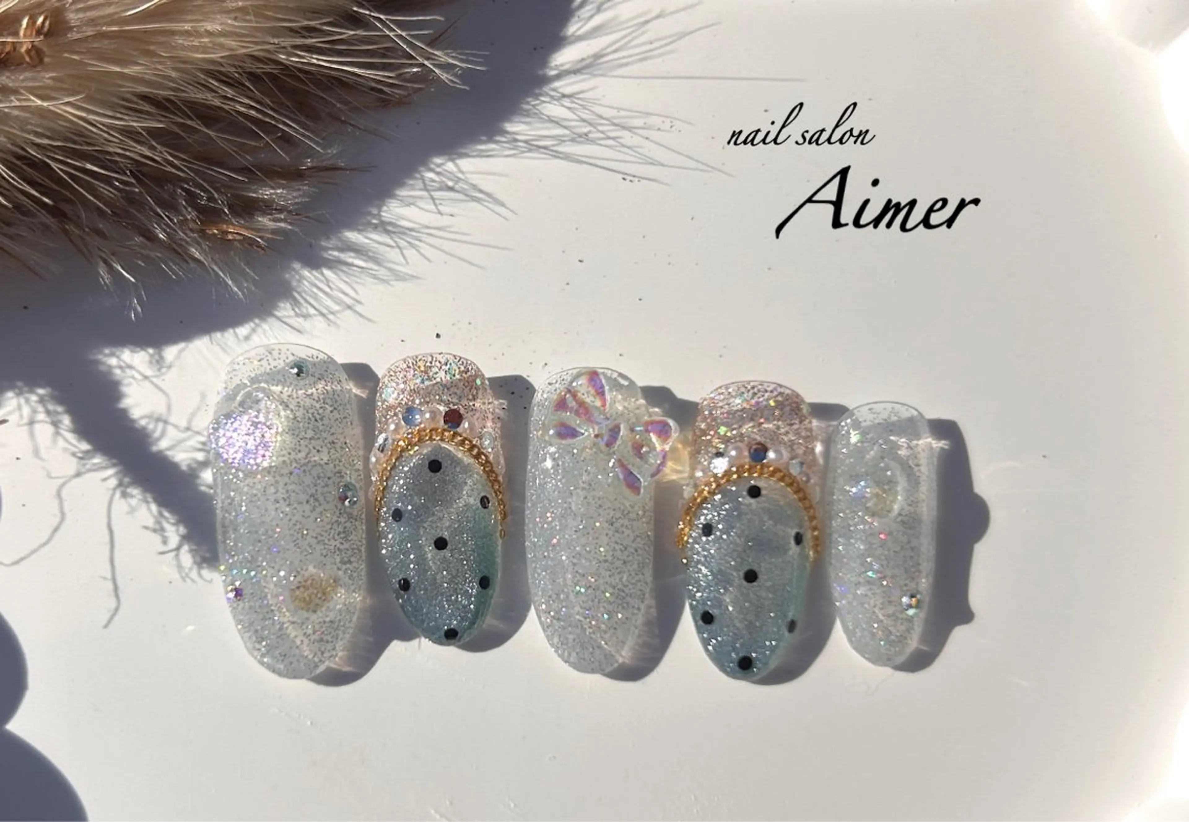 ネイル ハンドネイル nail salon Aimerのネイルデザイン