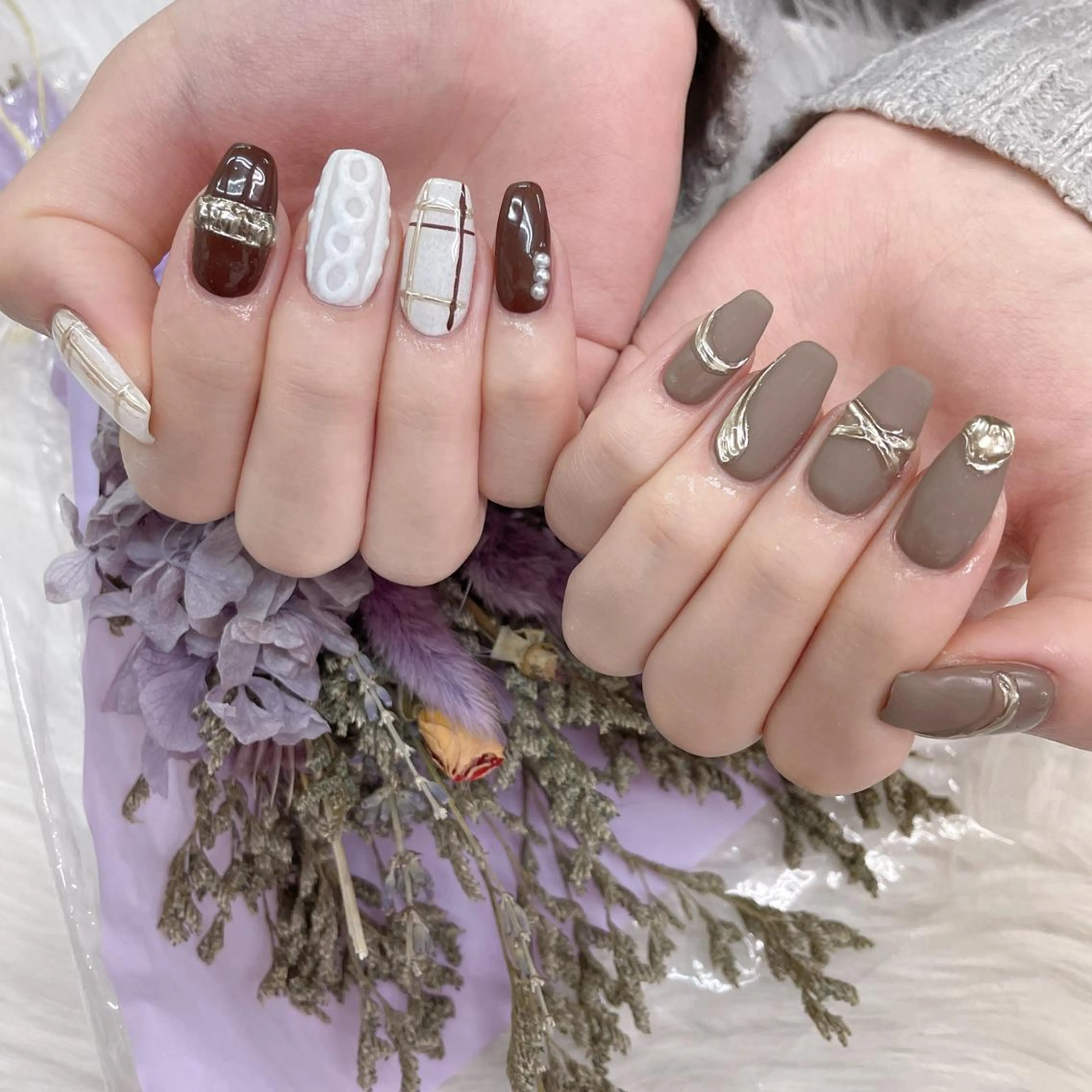 ネイル 💅ネイルサロン ブラン🌈かすみのネイルデザイン