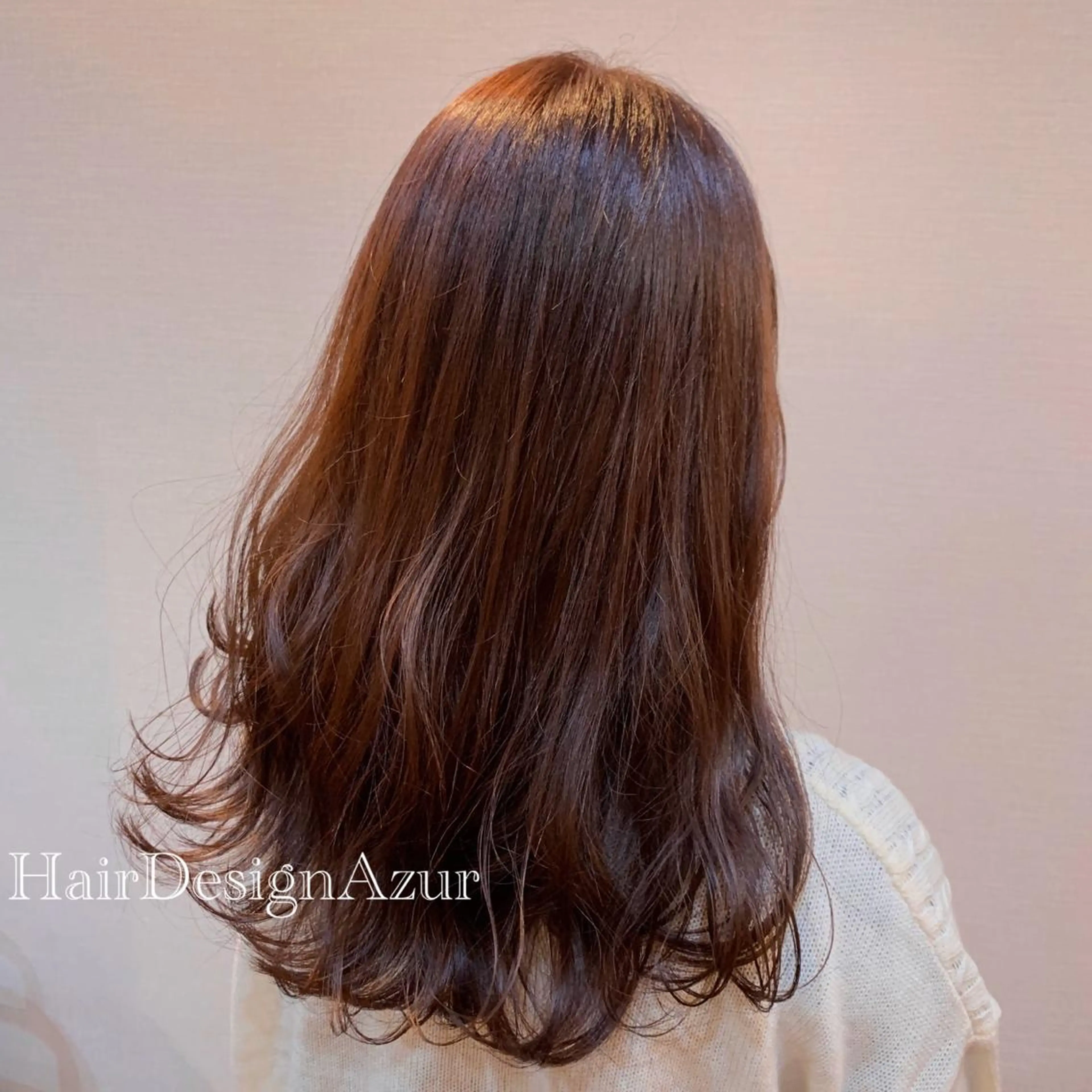 ロング カラー HairDesign Azurのヘアスタイル