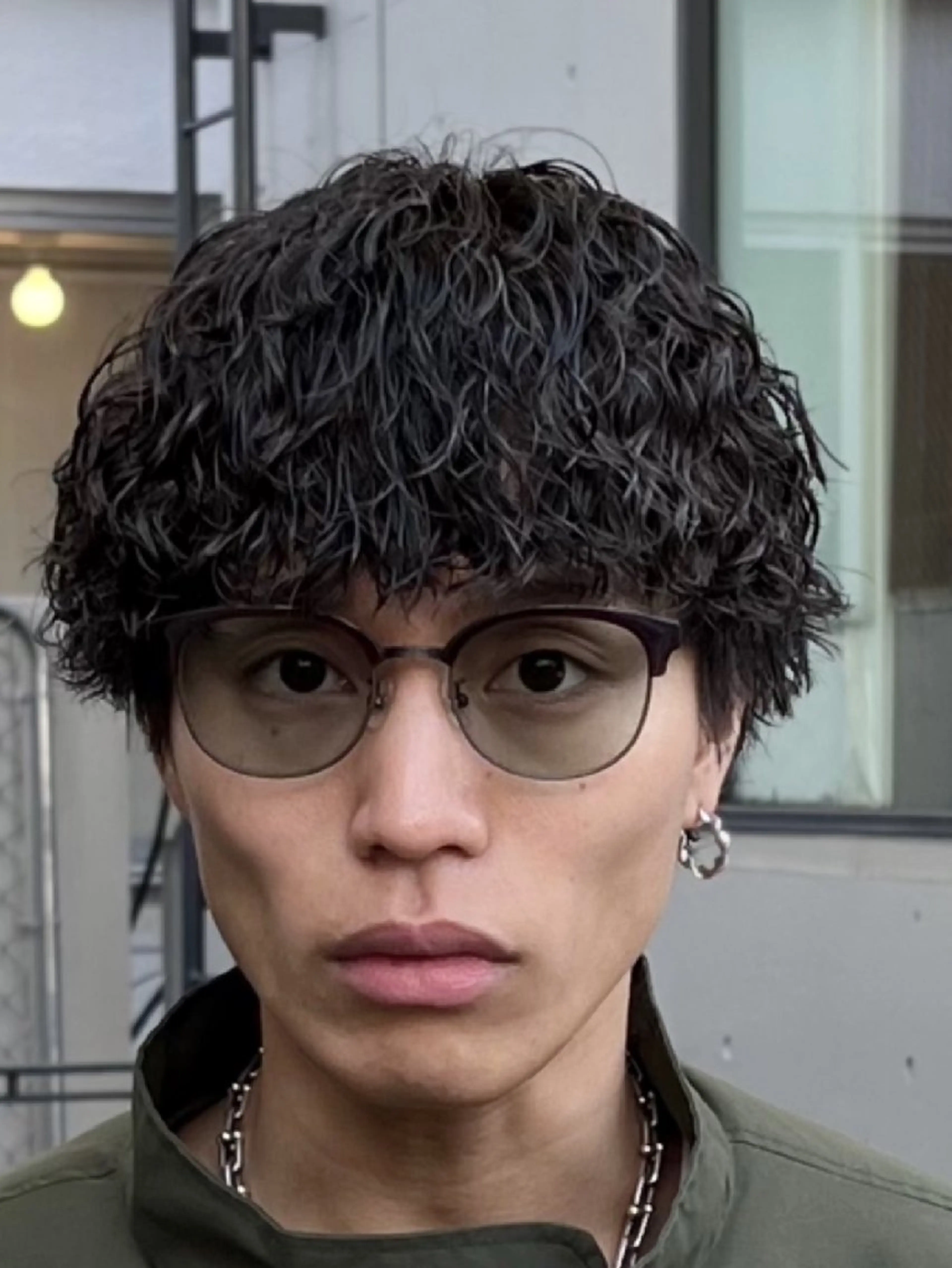 ミディアム パーマ ミディアムパーマ プードルパーマ カット パーマ fifth/パーマハ イトーン/イクミのヘアスタイル