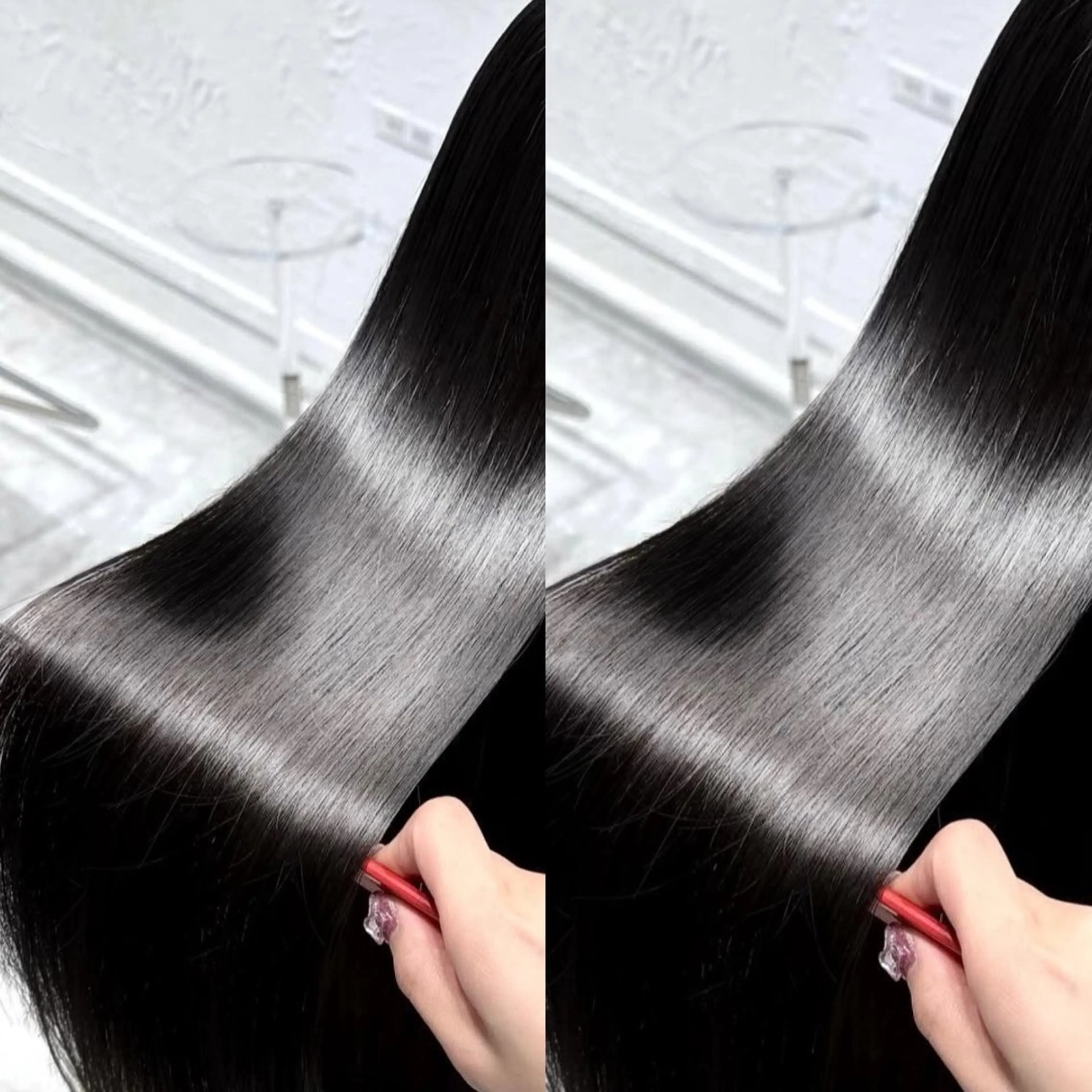 セミロング トリートメント 神戸三宮/縮毛矯正/ 髪質改善/北郷のヘアスタイル