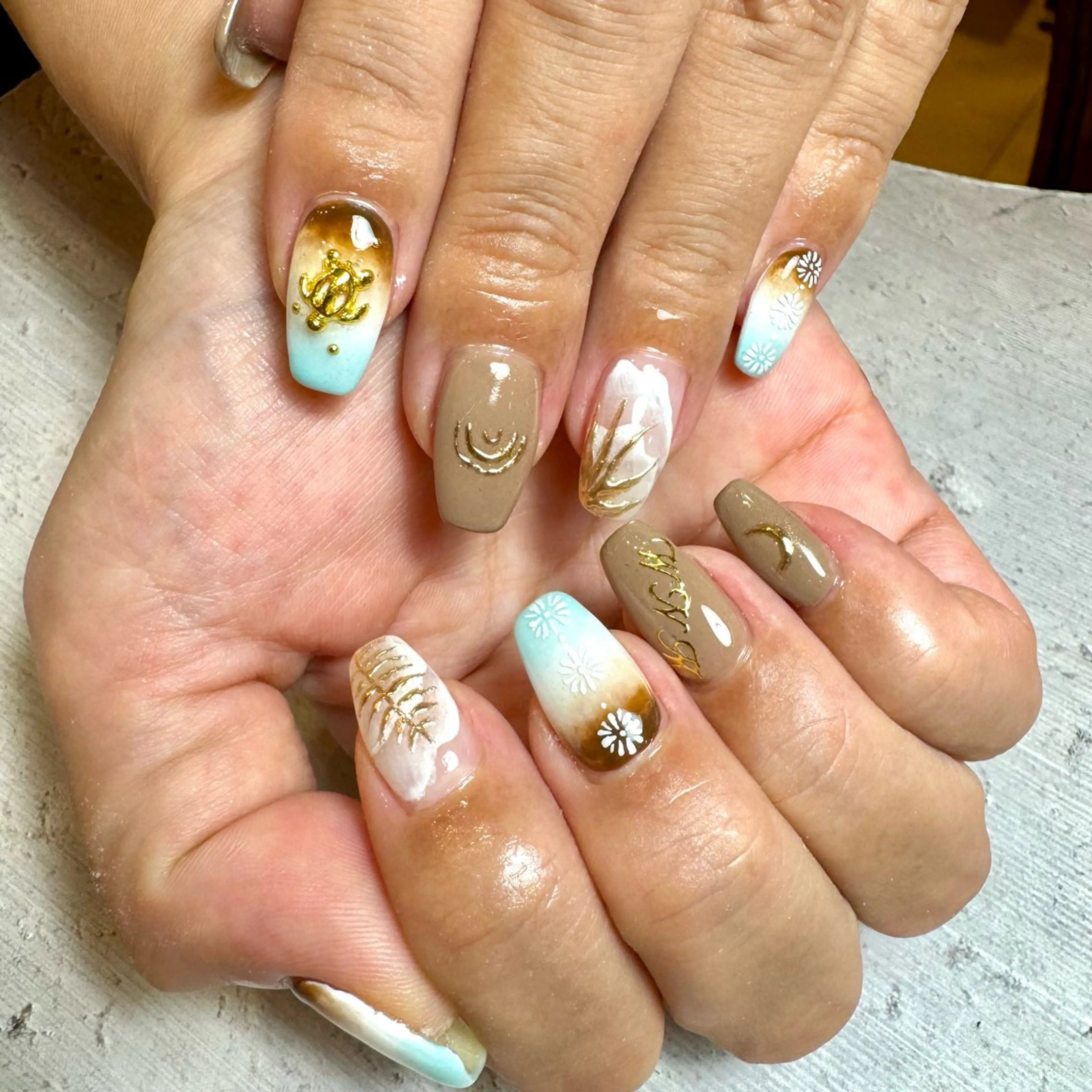 ネイル ハンドネイル nail&eyelash mate所属・京都/東向日/桂 ayumiのネイルデザイン