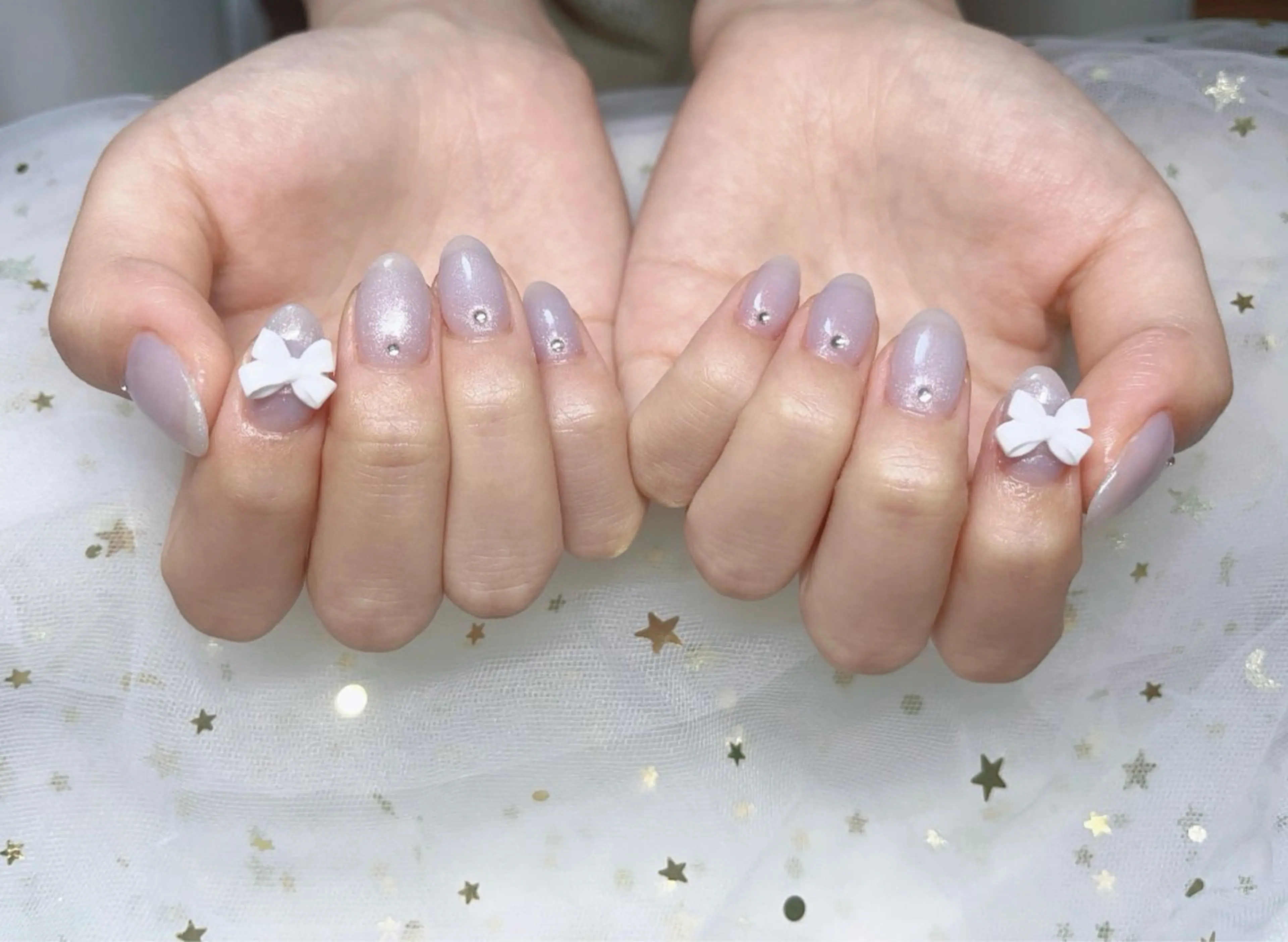 ネイル シンプルネイル 伊野 麗のネイルデザイン