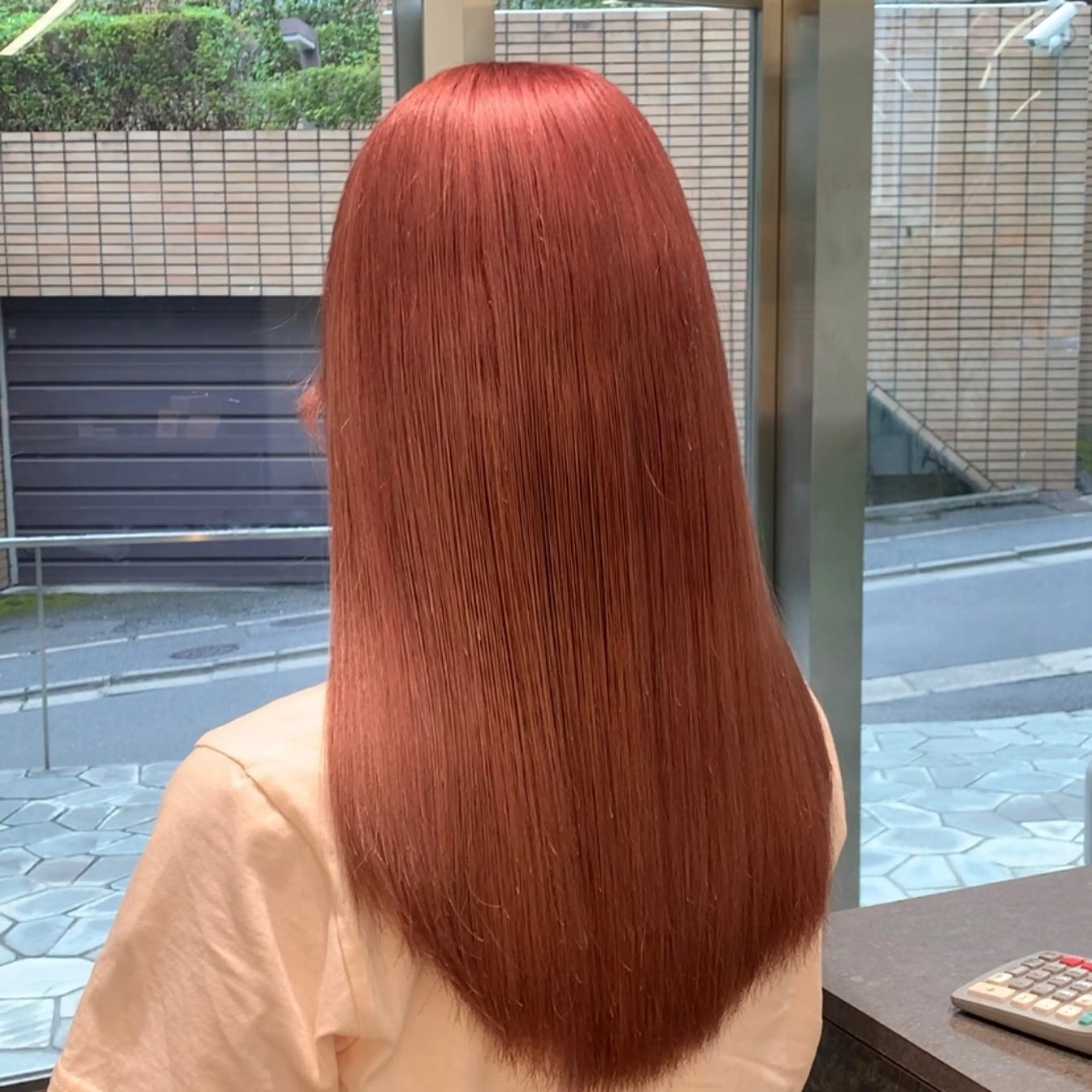 ミディアム カラー ヘアカラー トリートメント サロウィン(SALOWIN)原宿iori店所属・ツヤツヤ ハイトーン/Reiのヘアスタイル