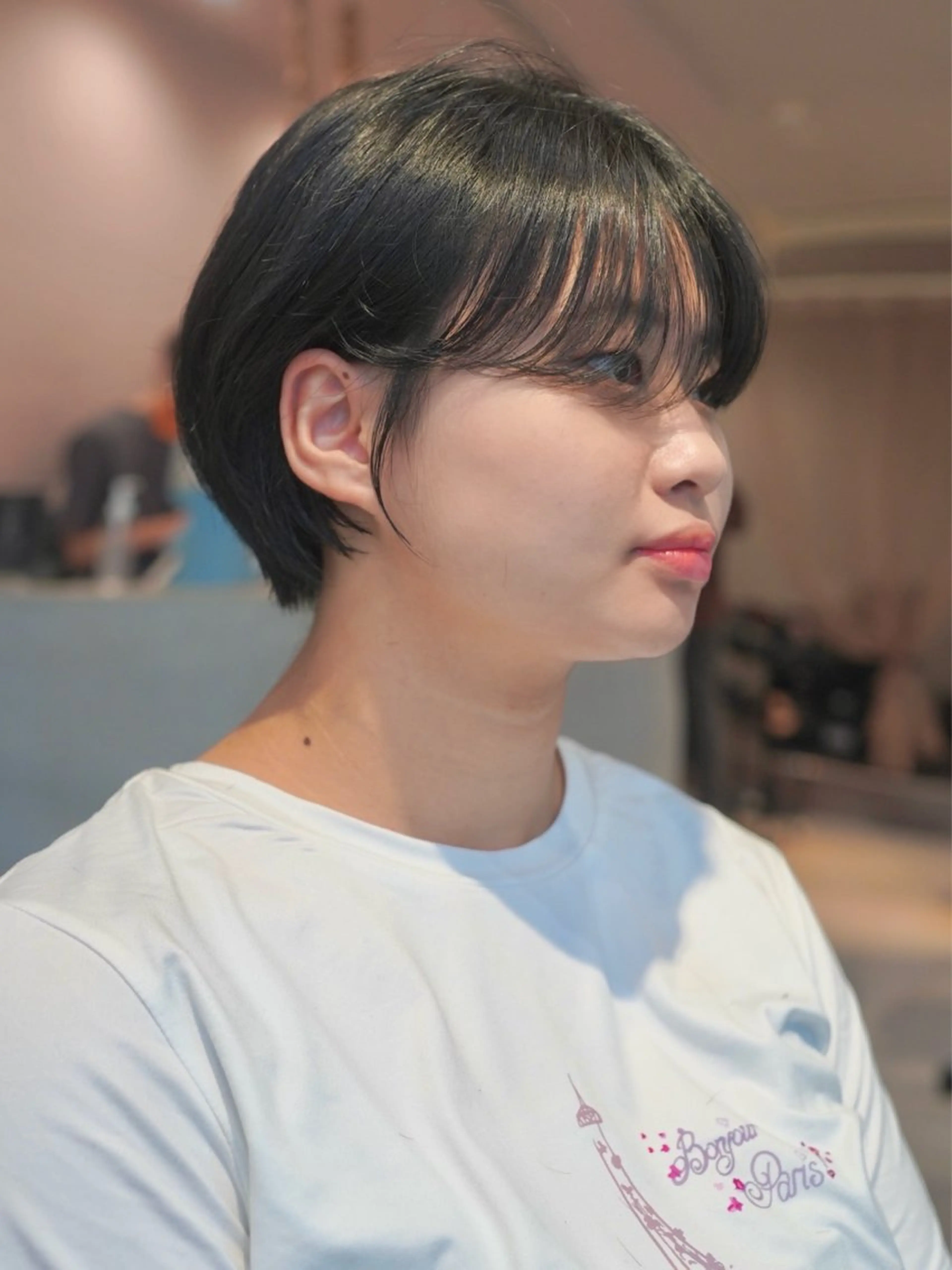 ショート はまだ かんたのヘアスタイル