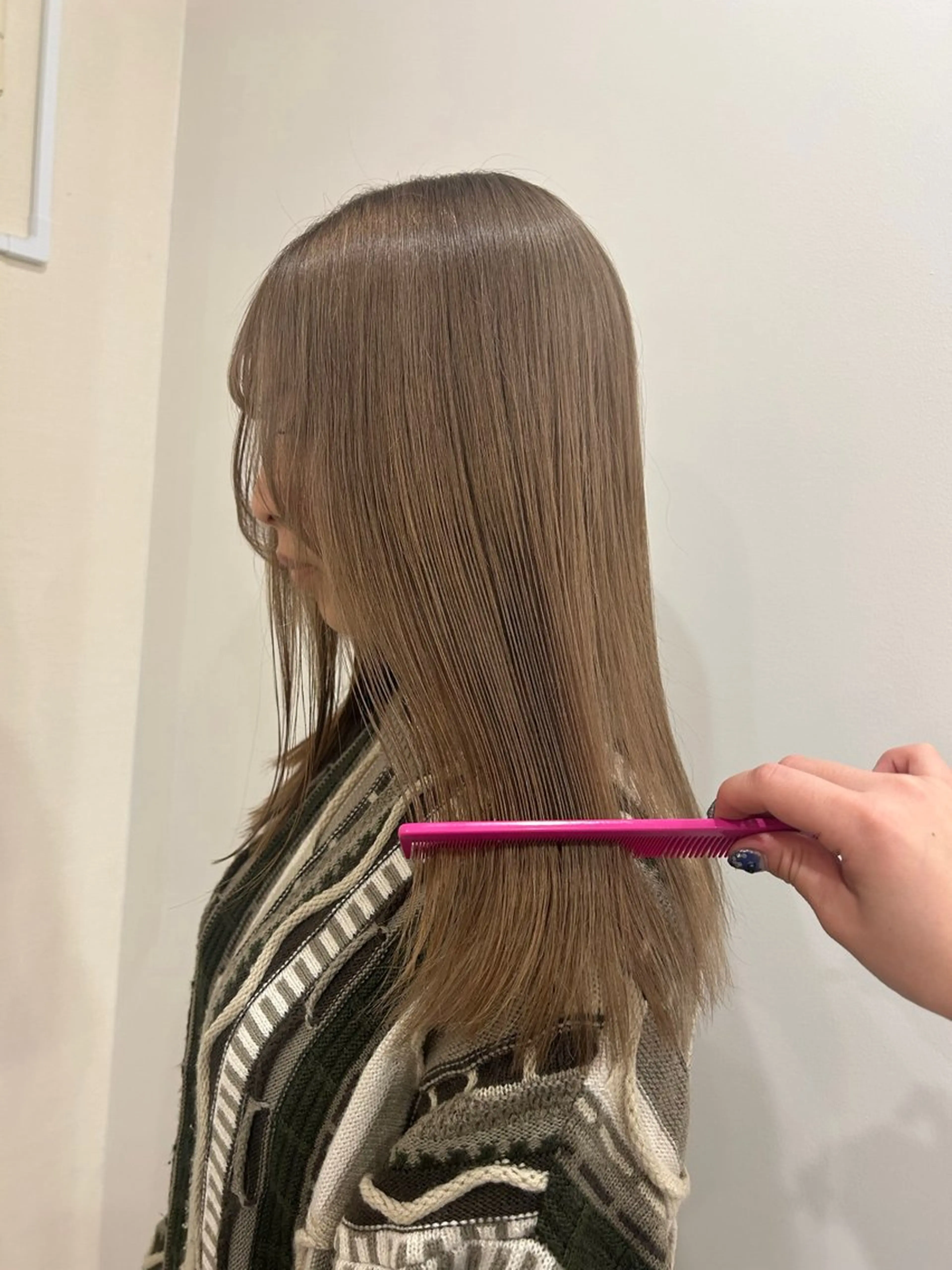 ミディアム ヘアカラー hair&eye🎀 /momoKaのマツエク・マツパデザイン