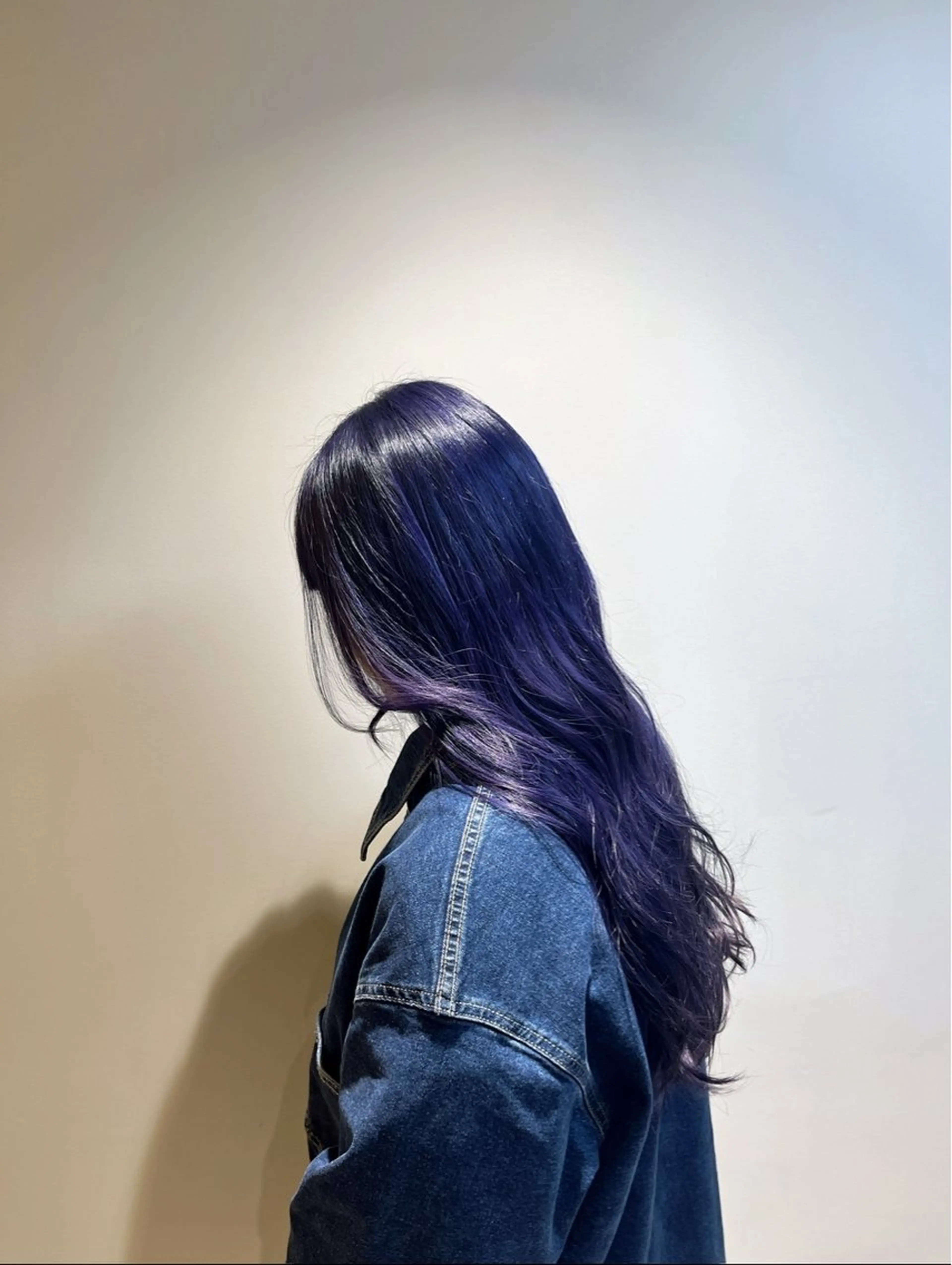 ロング カラー ブリーチ ダブルカラー ヘアカラー 吉田 沙羅のヘアスタイル