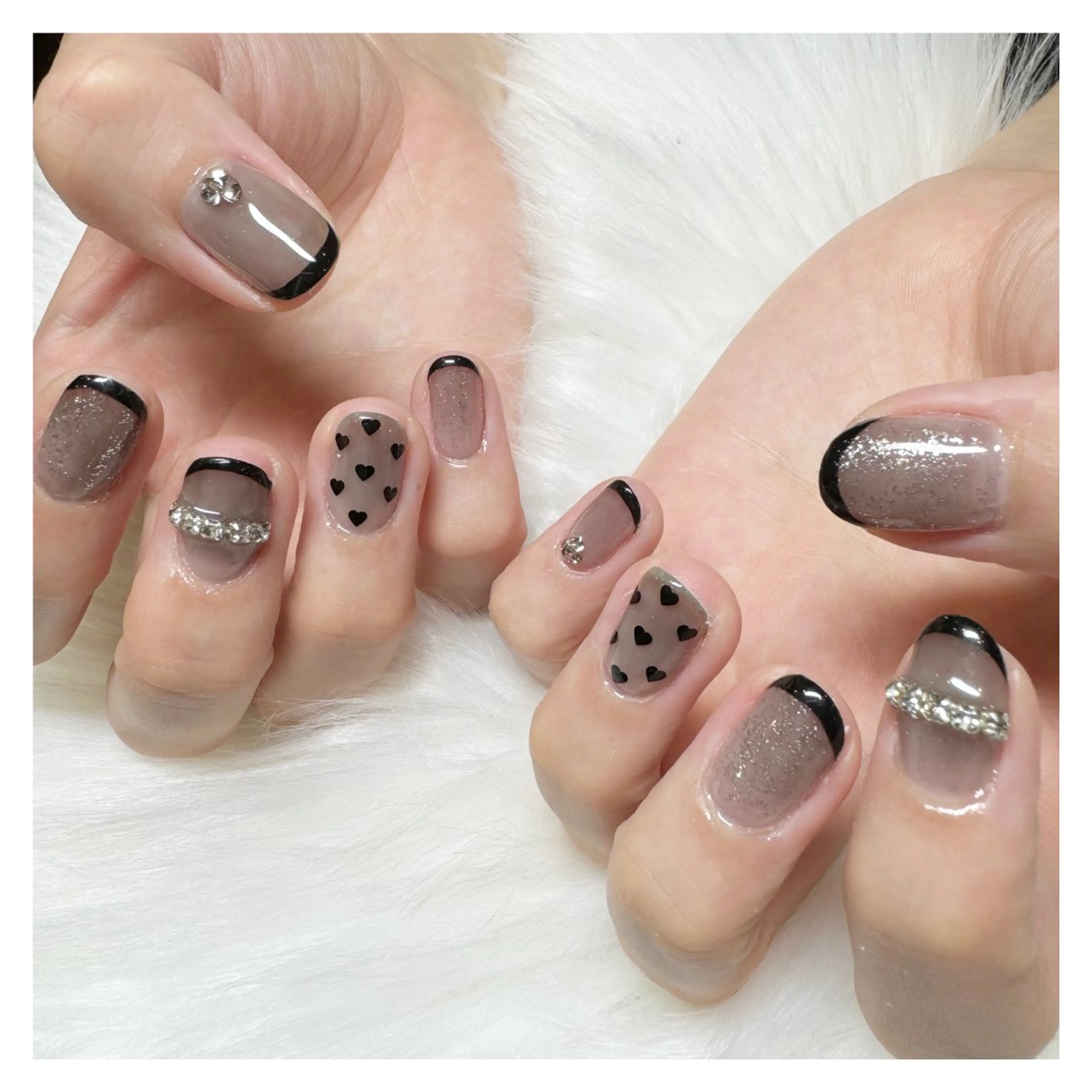 ネイル ハンドネイル 原田joieange 心斎橋店のネイルデザイン