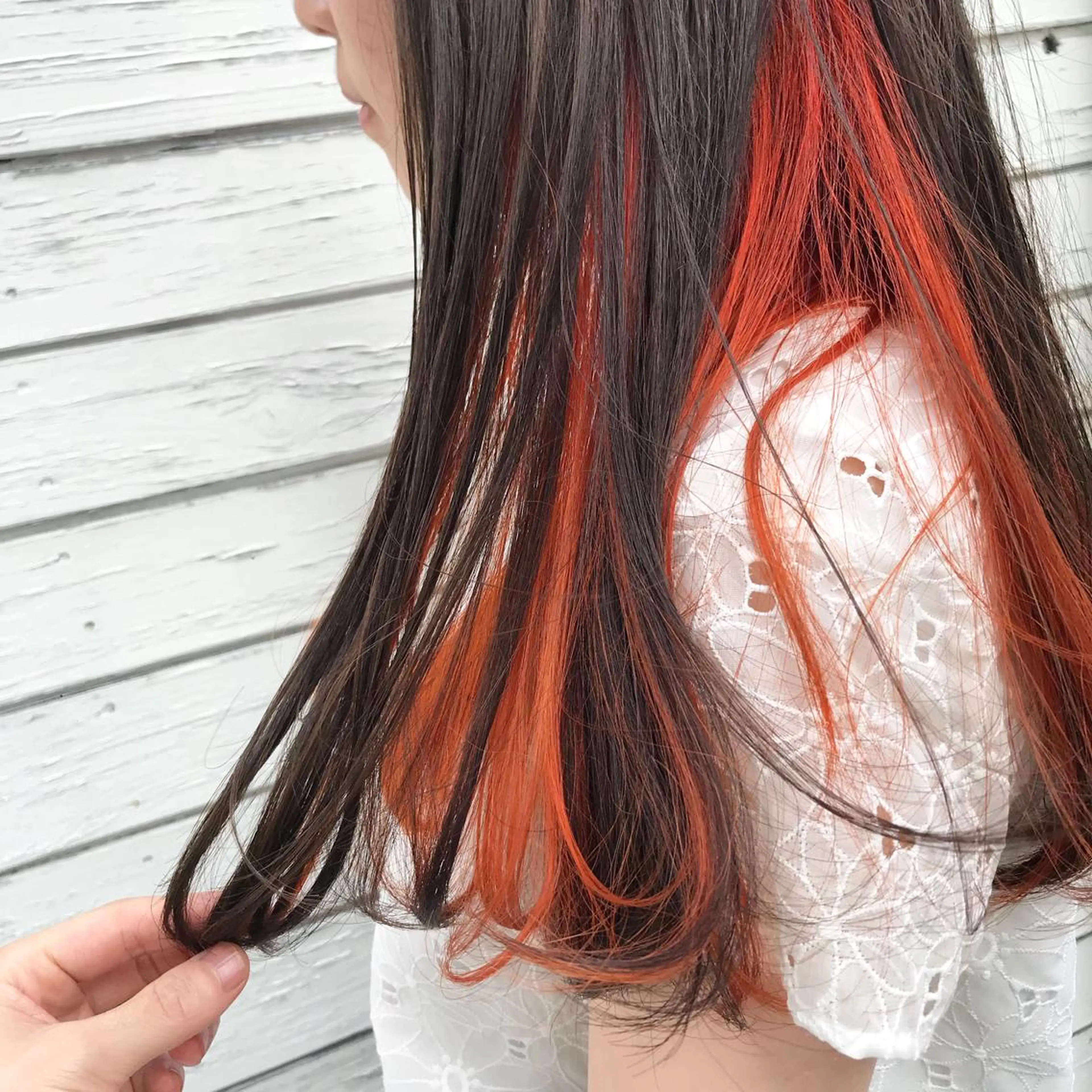 ロング カラー ヘアカラー トリートメント 松田 卓也のヘアスタイル