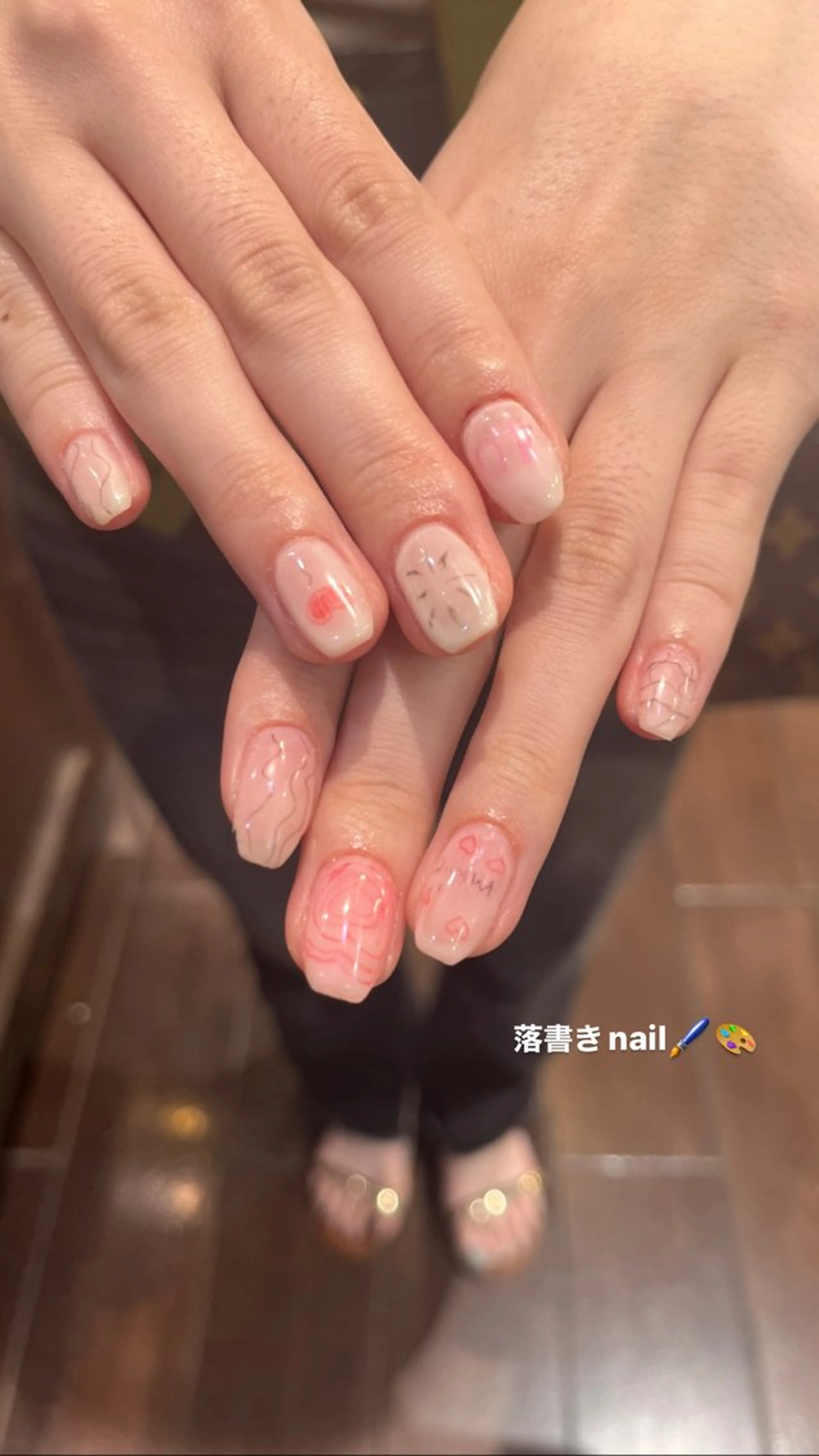ネイル グラデーション 韓国ネイル ハンドネイル 酸性ストレート 🤍🎀honokaのヘアスタイル
