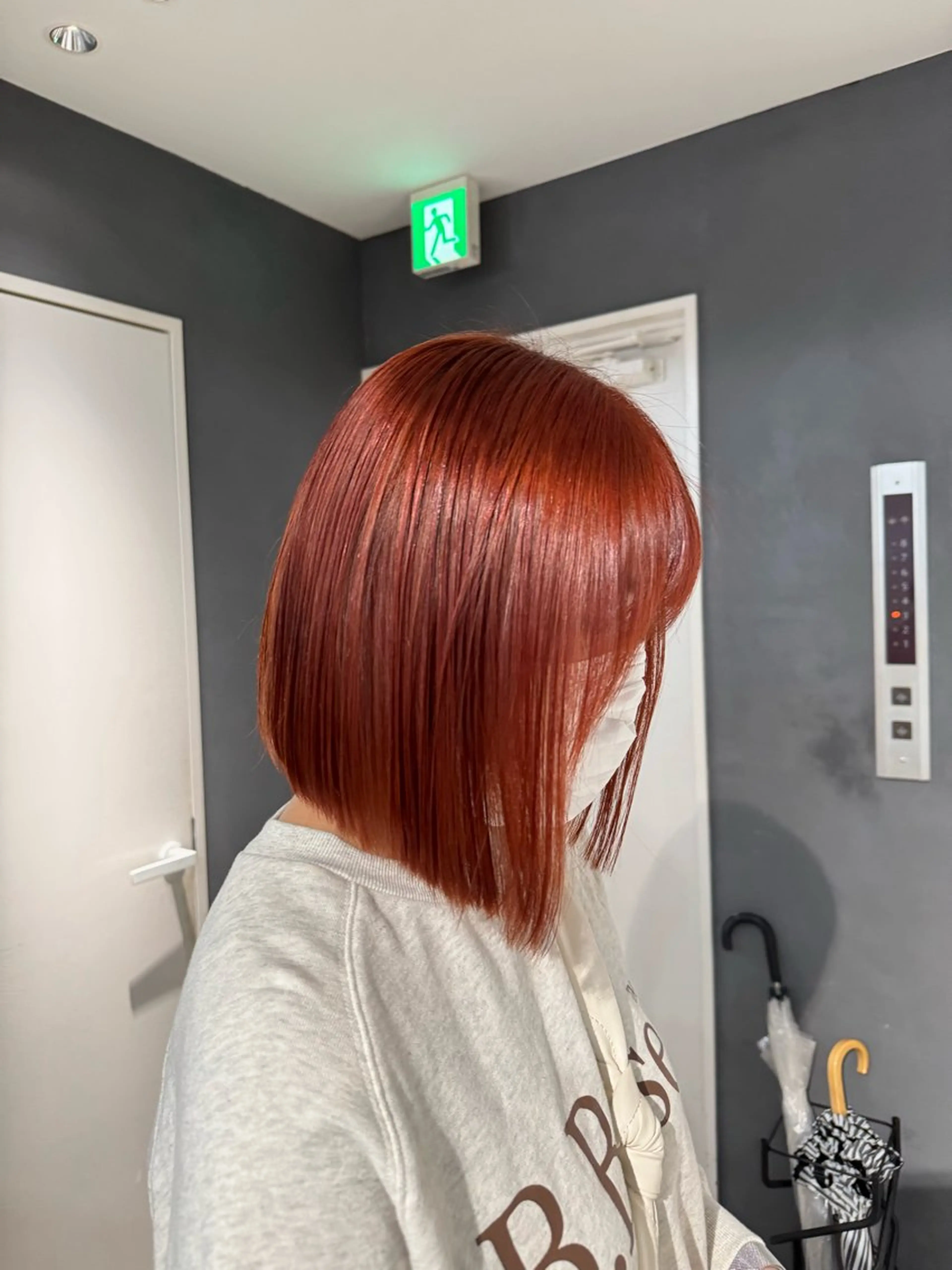 ショート ヘアカラー トリートメント reira /cienのヘアスタイル