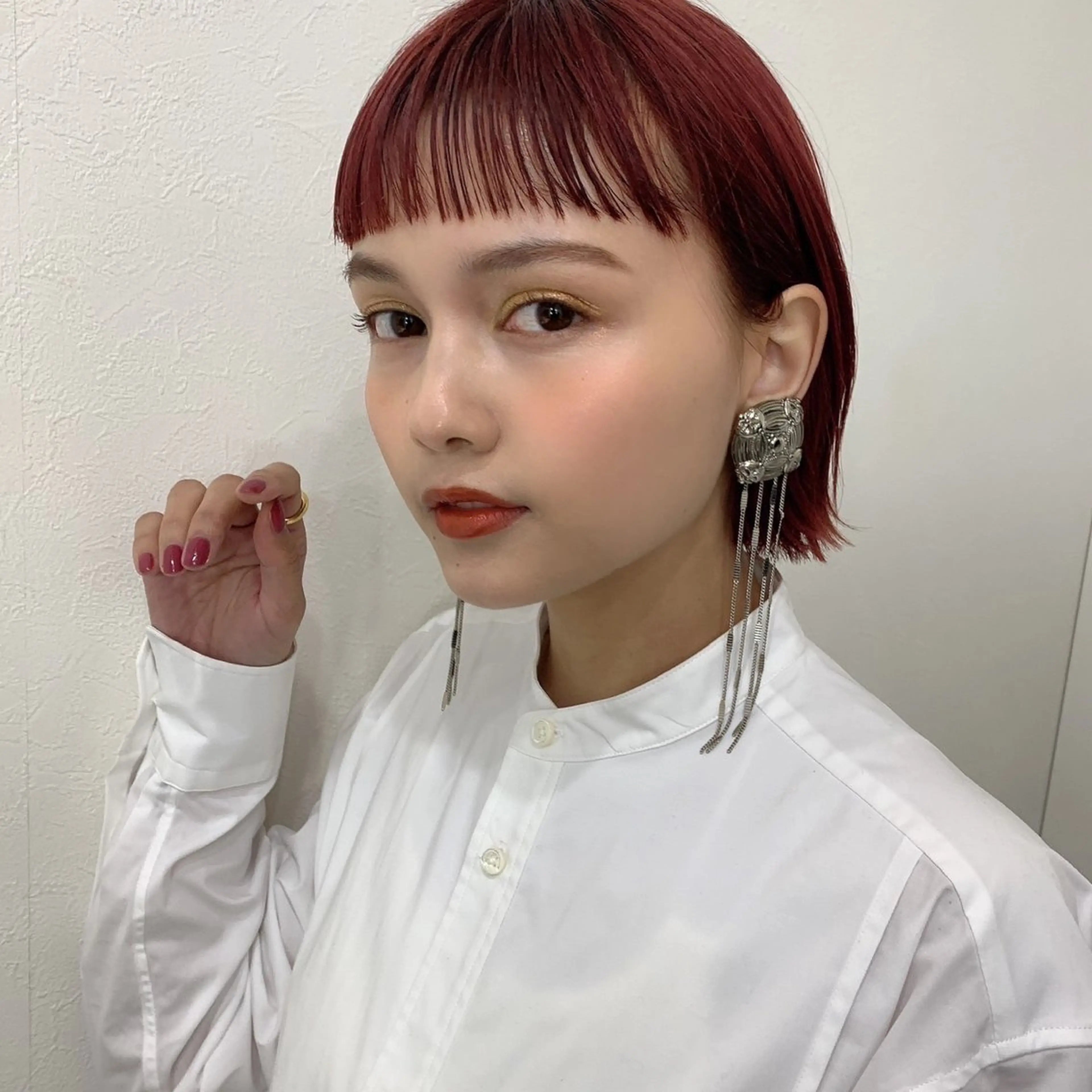 ミディアム BIANCO北堀江 AKANEのヘアスタイル