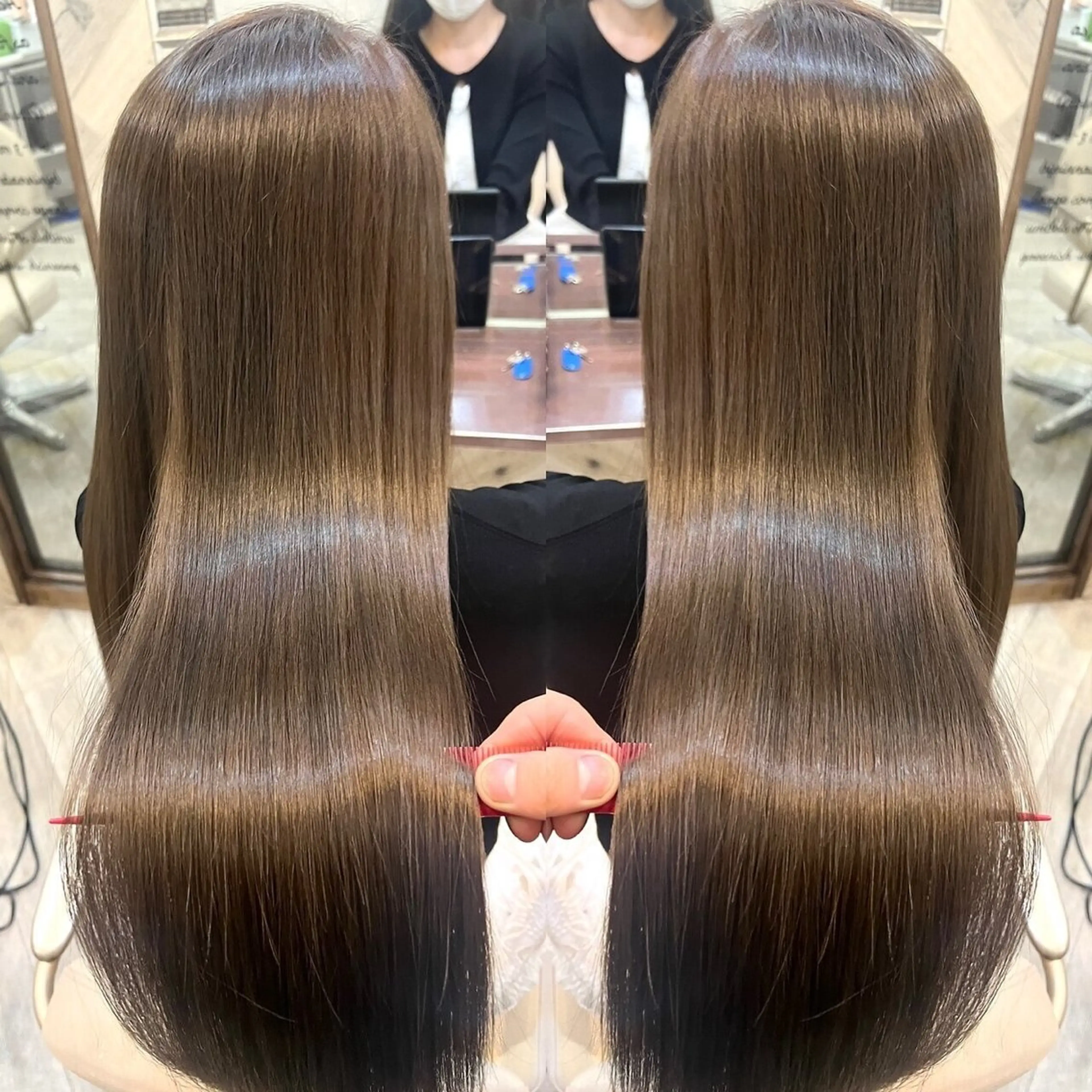ロング カラー ⭐️店長⭐️ 小淵陸玖のヘアスタイル