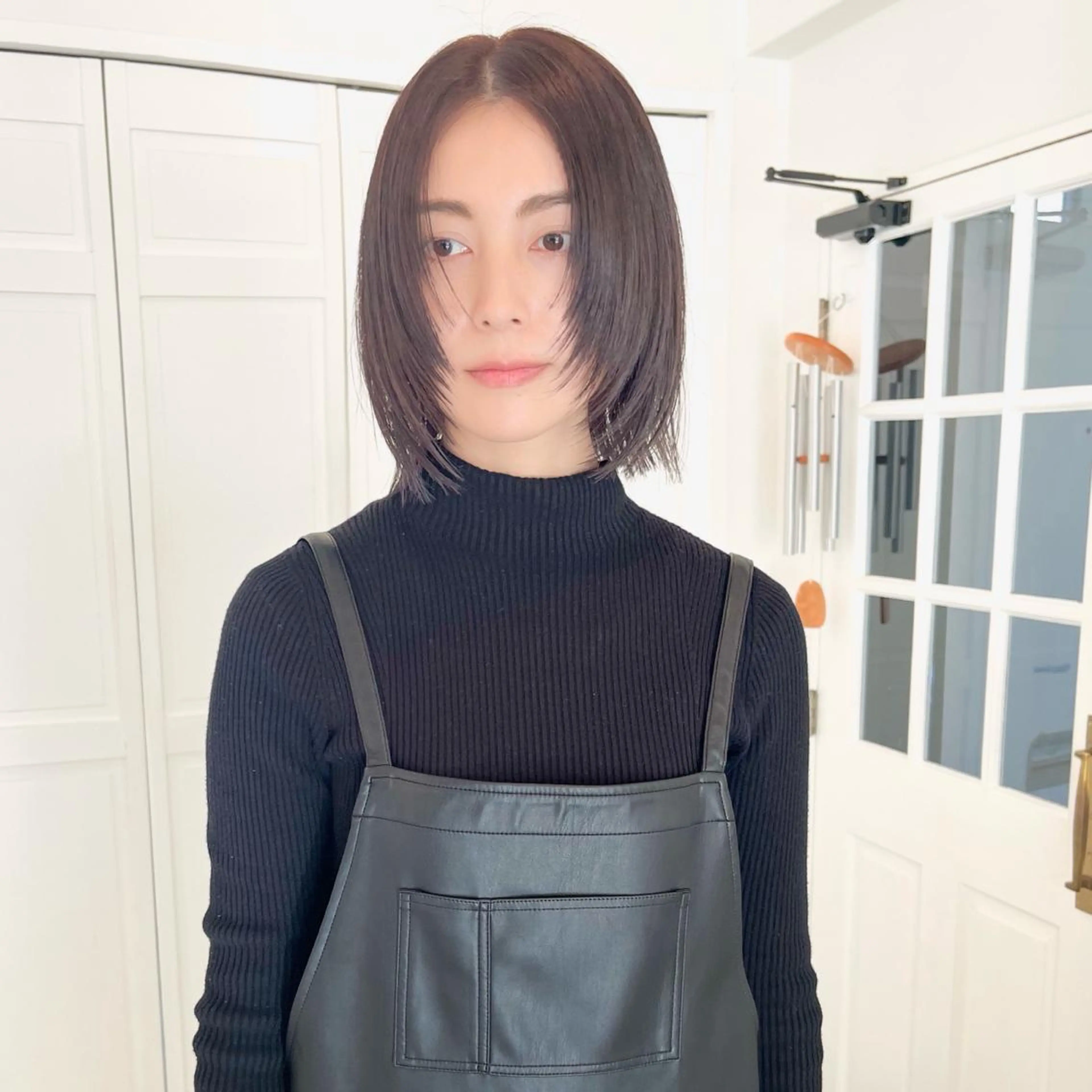 セミロング カラー 顔まわりレイヤー レイヤーカット 小顔💫似合わせ💫 ショート下村直也のその他イメージ