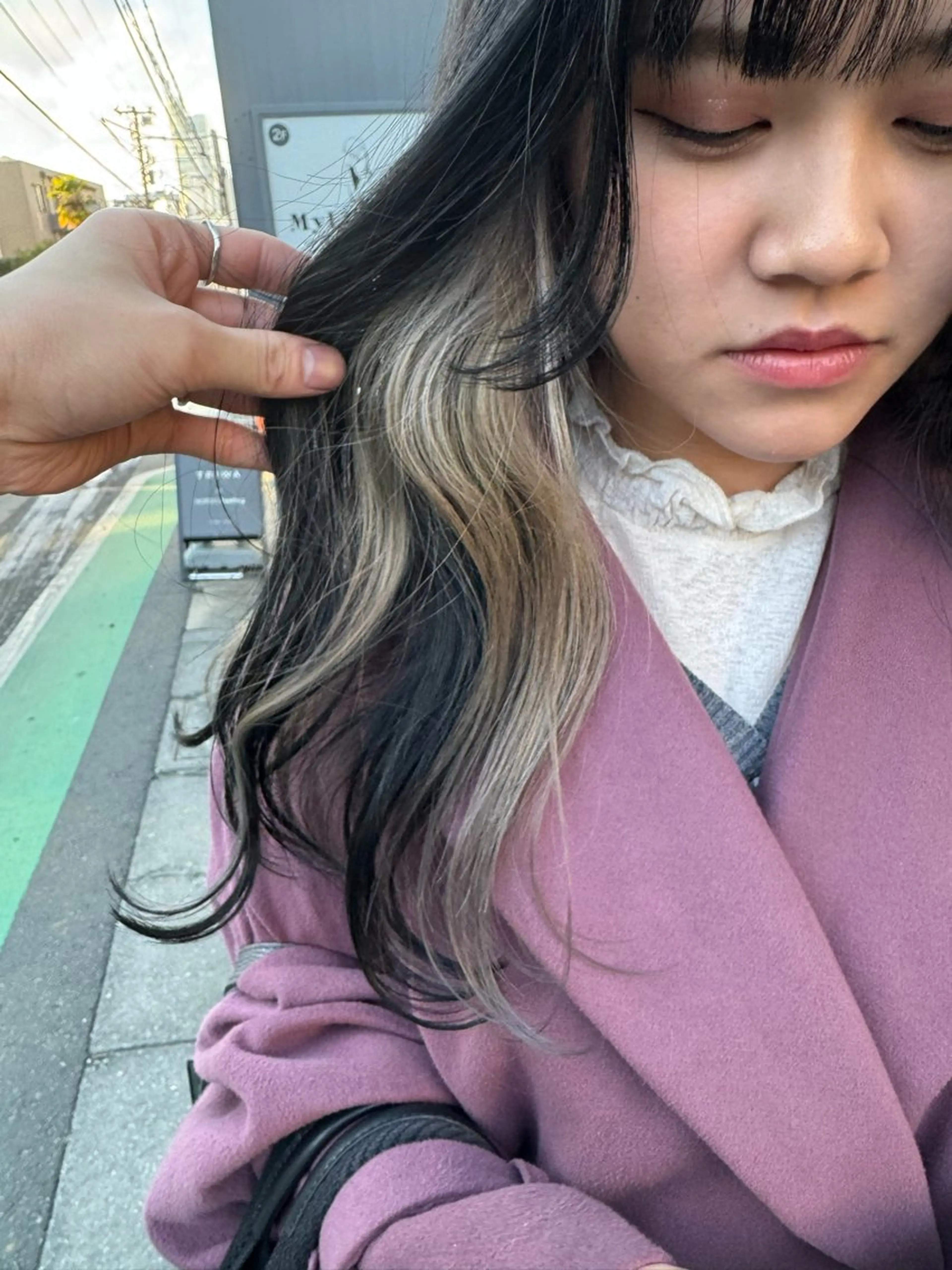 ロング うる艶ヘア♡韓国好き 透明感　shotaのヘアスタイル