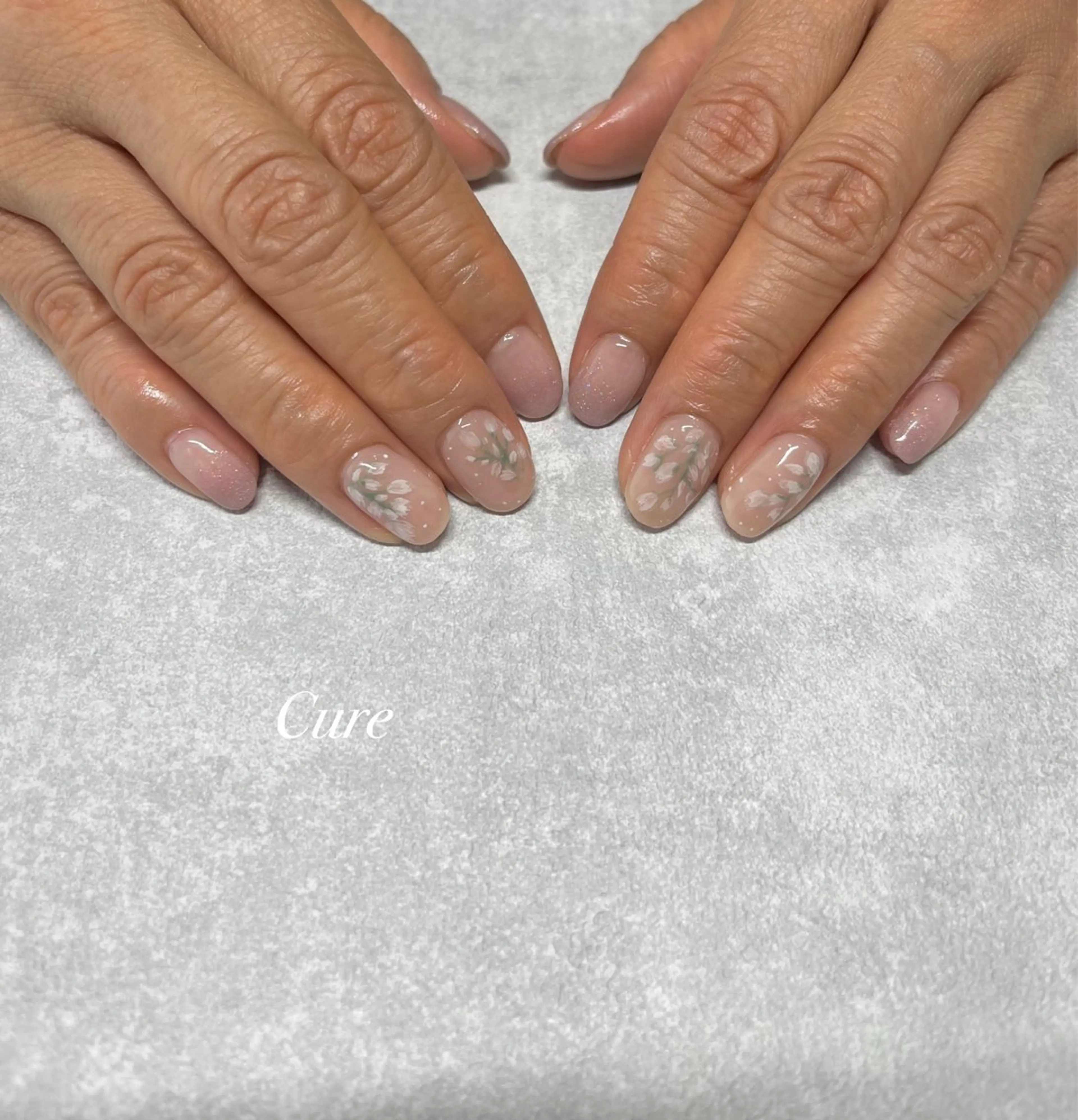 ネイル ハンドネイル Nail&まつげエクステSalon Cure所属・岡本 奈央子のネイルデザイン