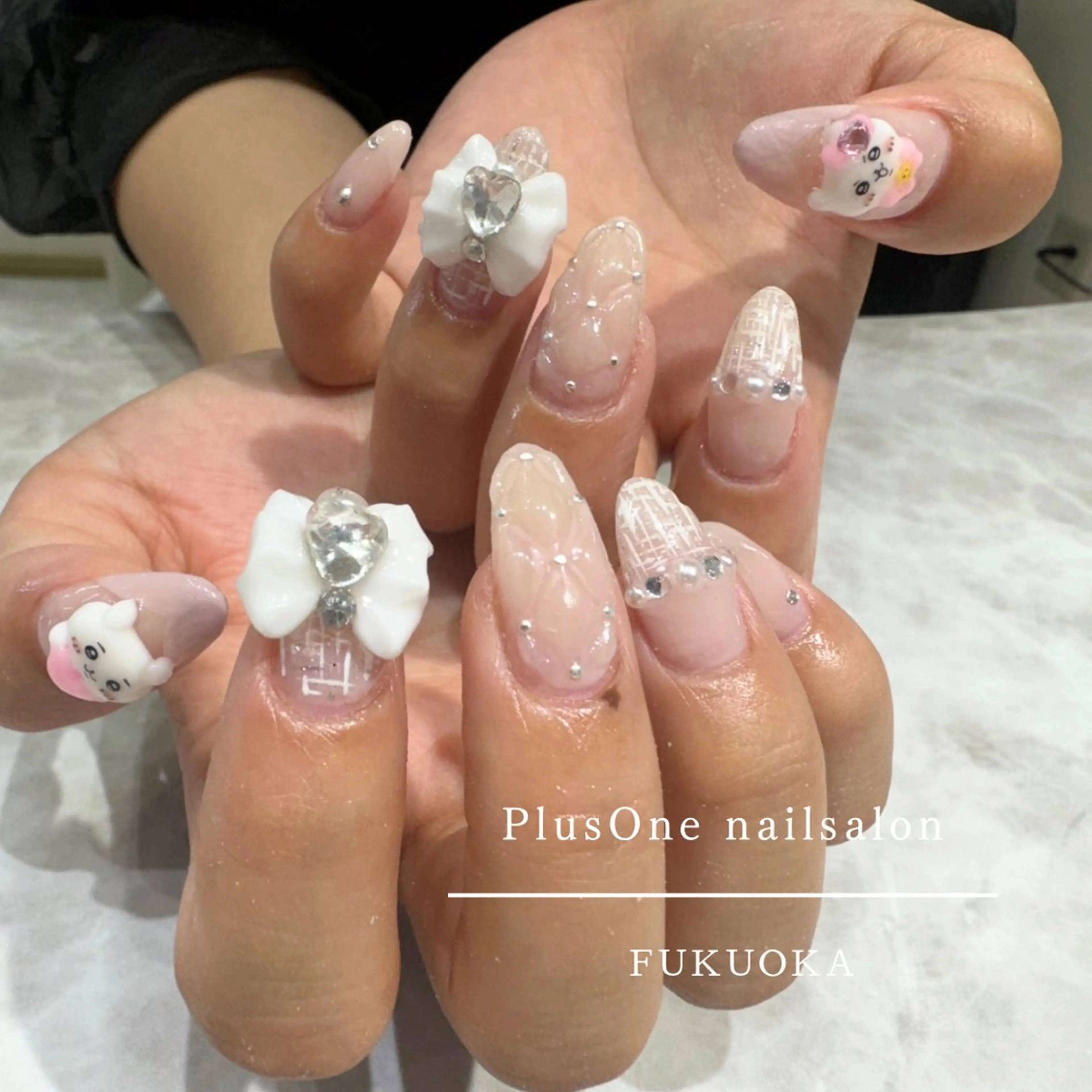 ネイル ガーリー リボン 粕屋耳ツボジュエリー 💎（ネイル休）のその他イメージ