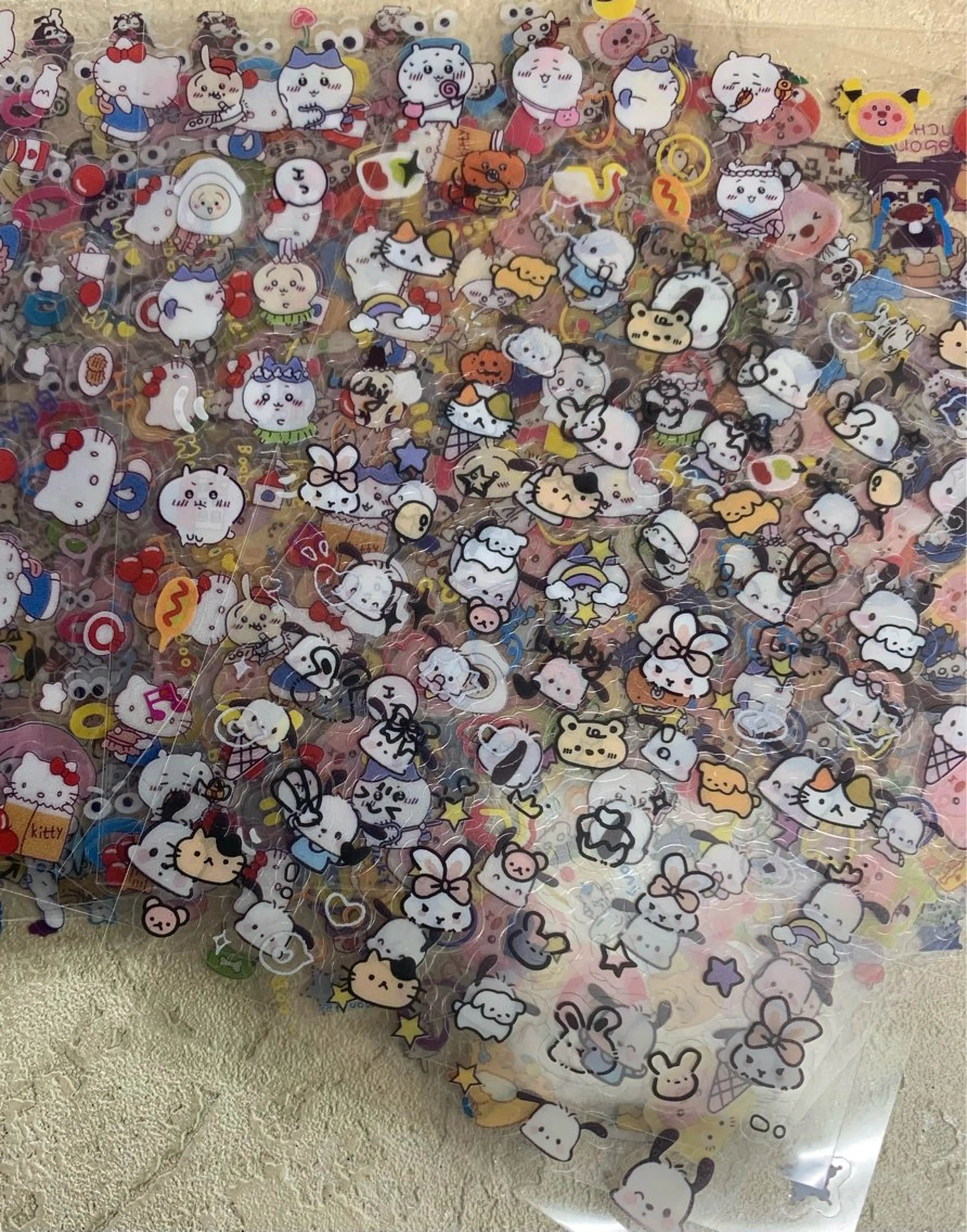 初回オフ無料　ワンカラー、キャラクターシールつけ放題の写真