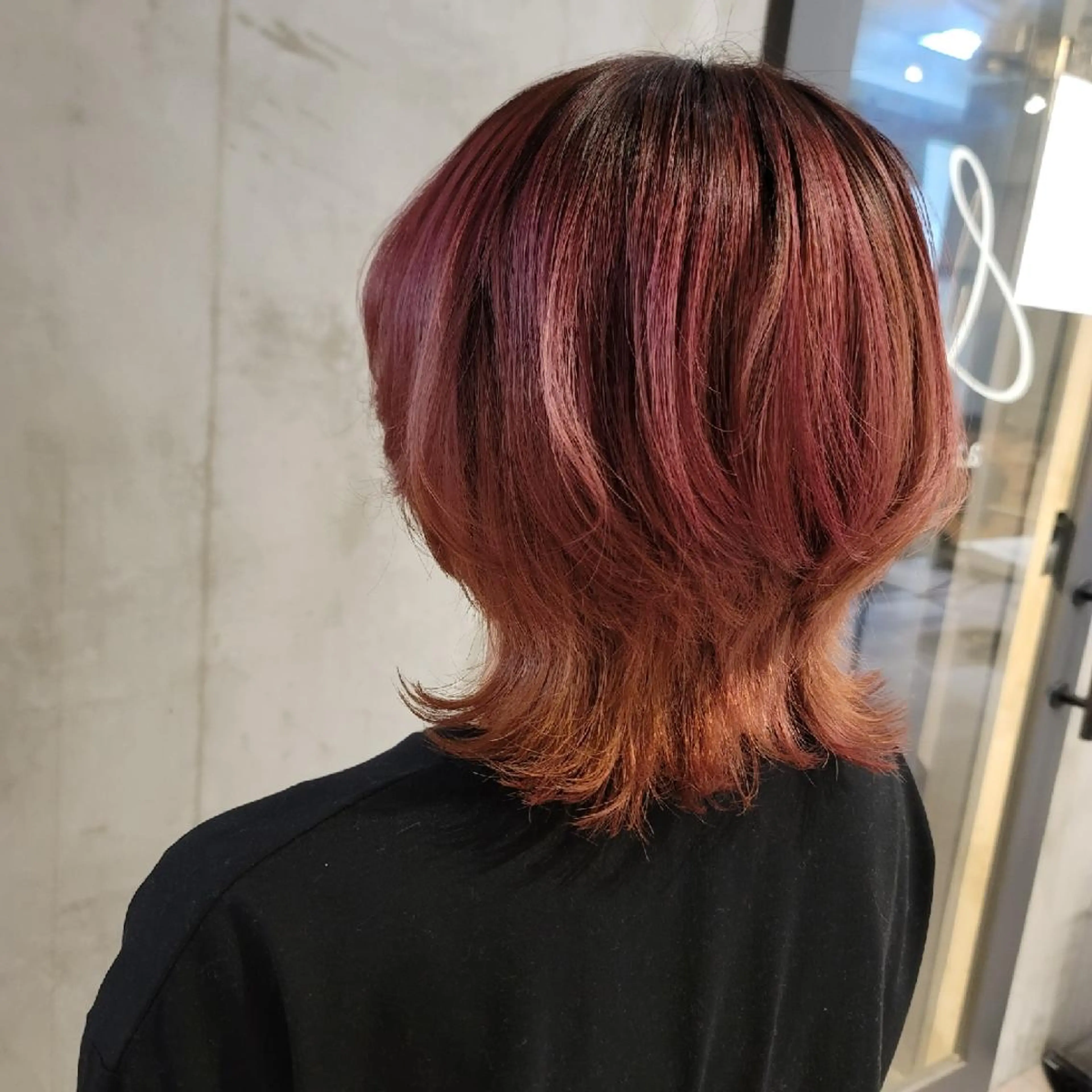【🐺ウルフヘア限定🐺】ウルフカット+プラチナTrの写真