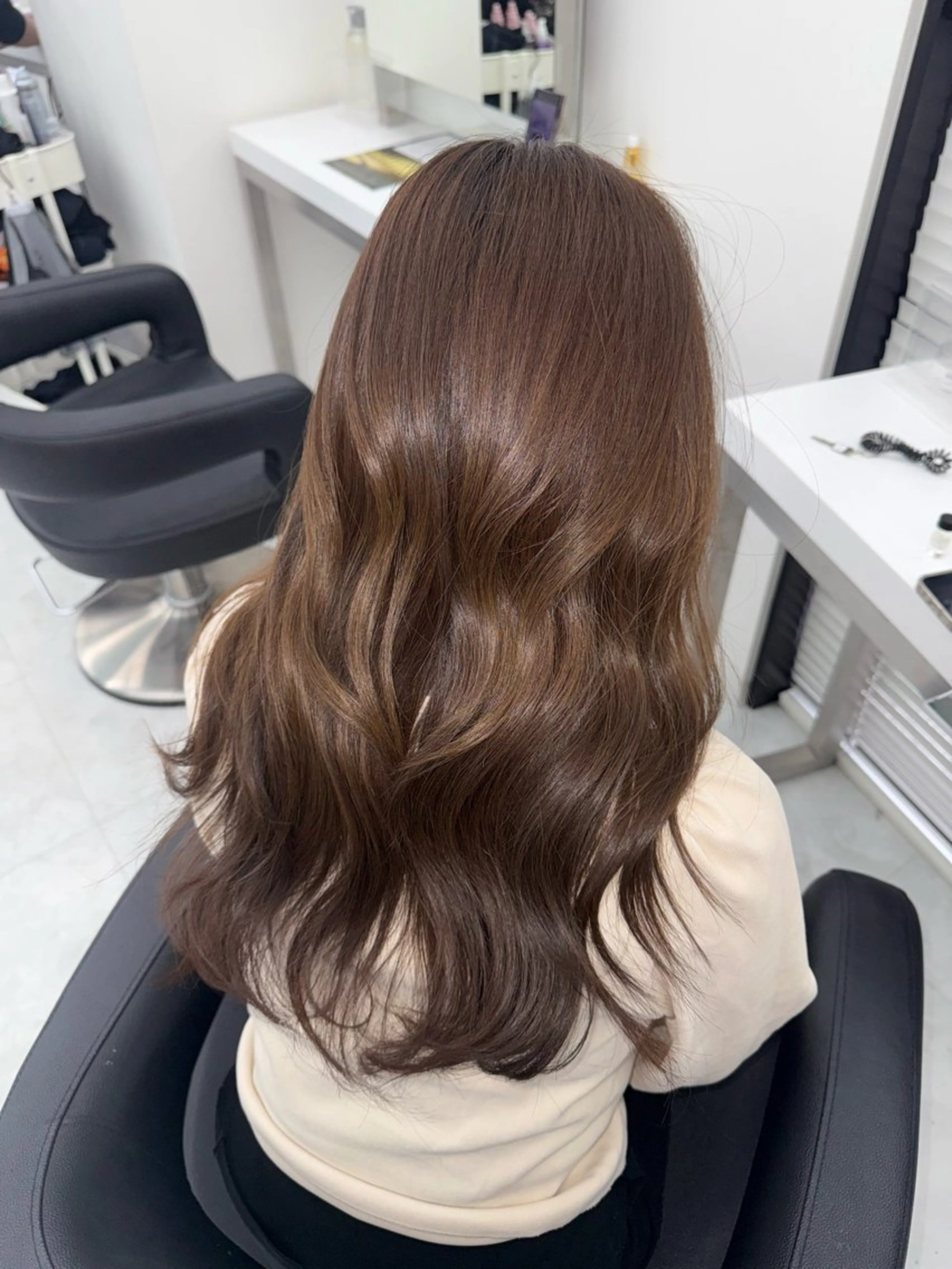 ロング カラー ヘアカラー トリートメント 海外girl/ハイト ーン/riko🫧のヘアスタイル