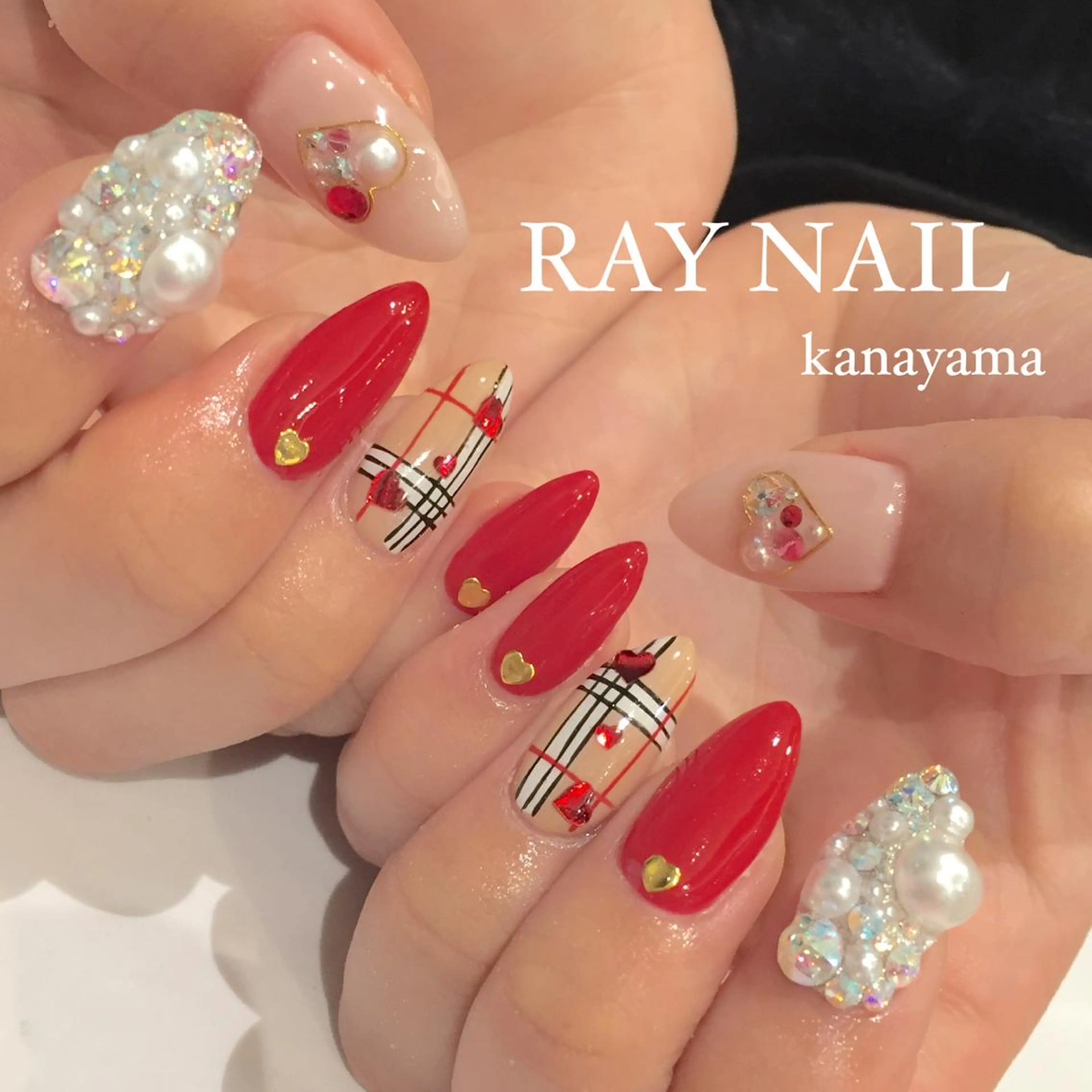 ネイル ハンドネイル Arowa 伊田のネイルデザイン