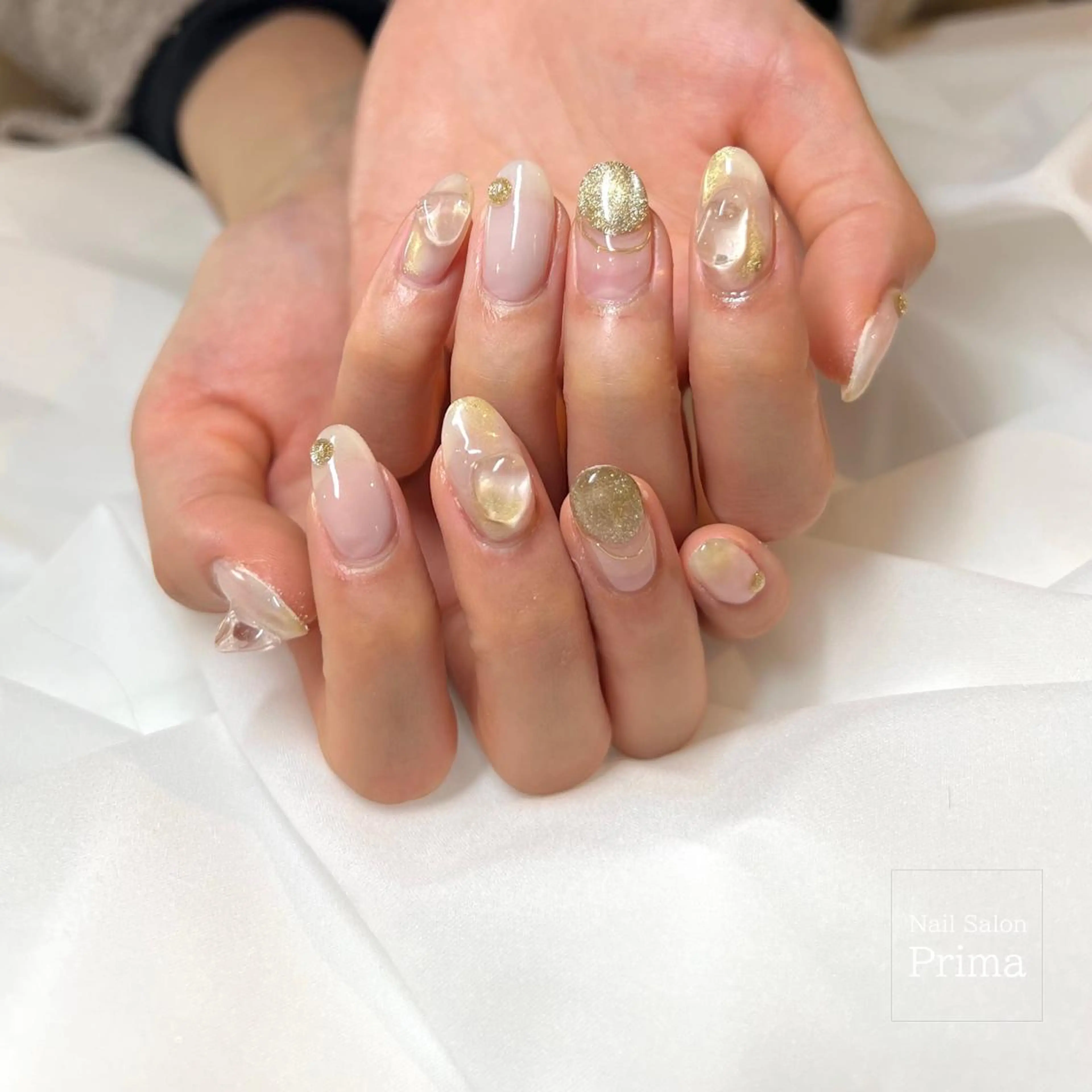 セミロング ネイル SalonPrima Nail & Eyeのネイルデザイン
