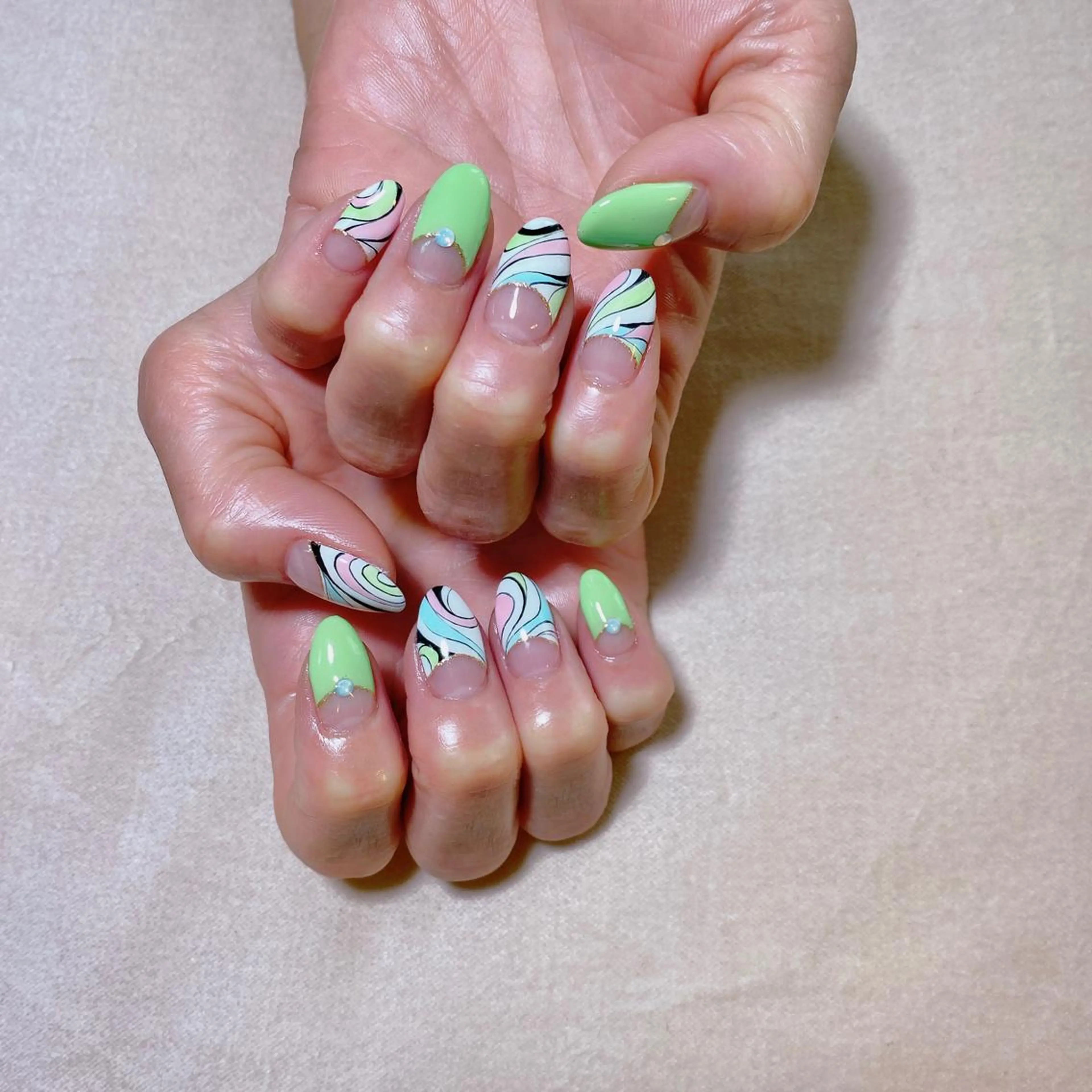 ネイル ハンドネイル Nail Room Bellisのネイルデザイン